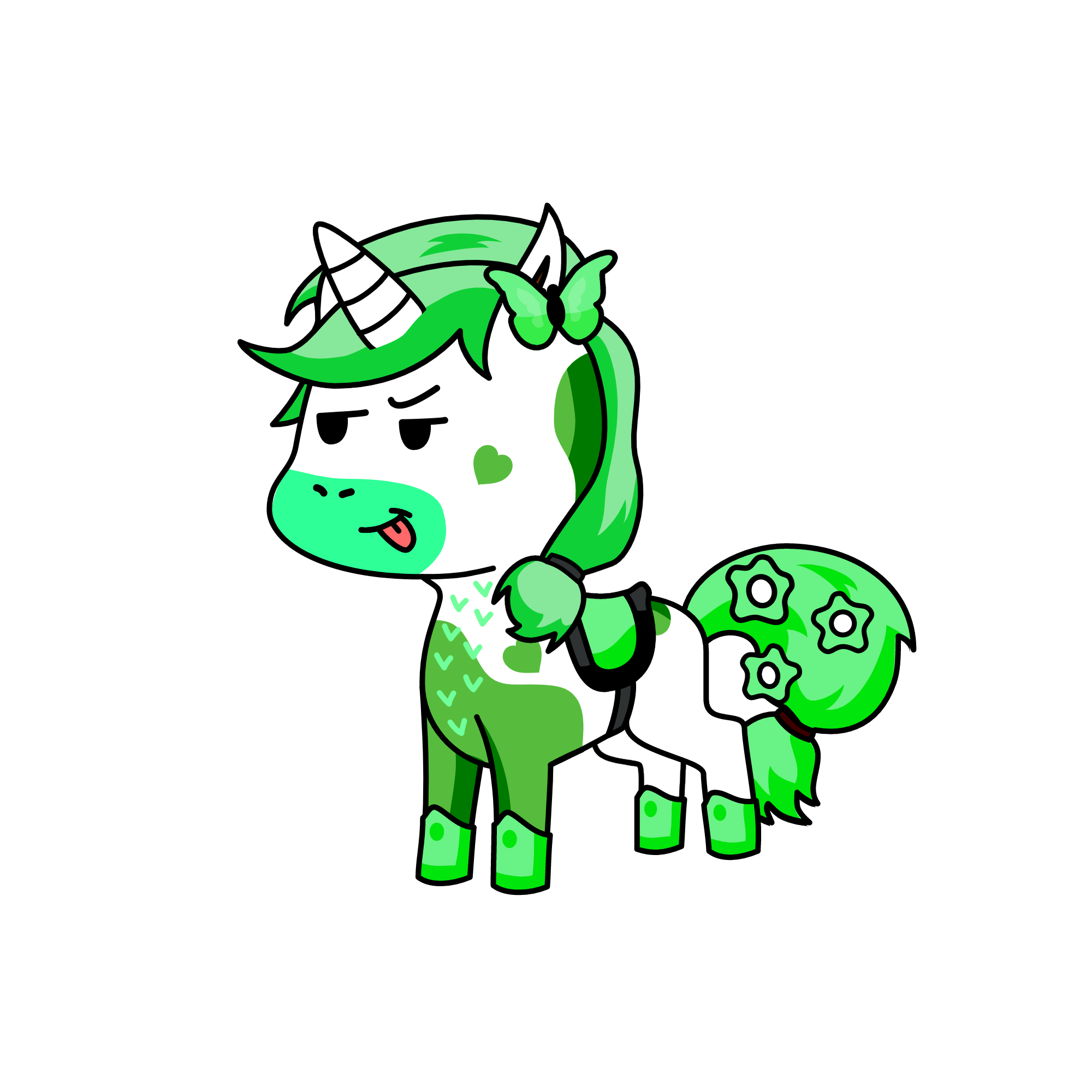 sassy, the unicorn