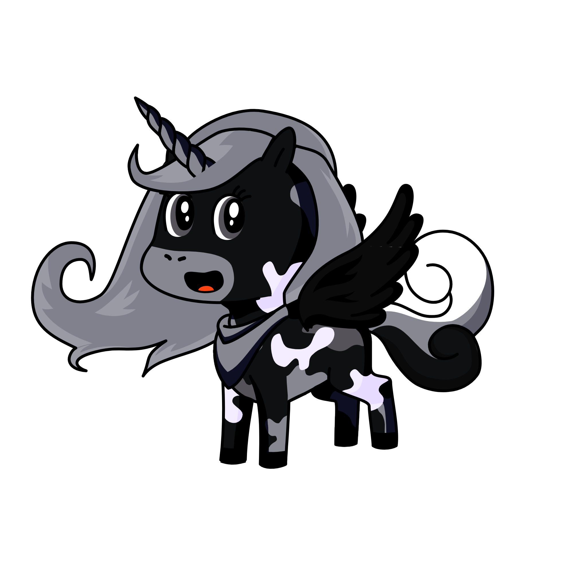 Demon, the unicorn