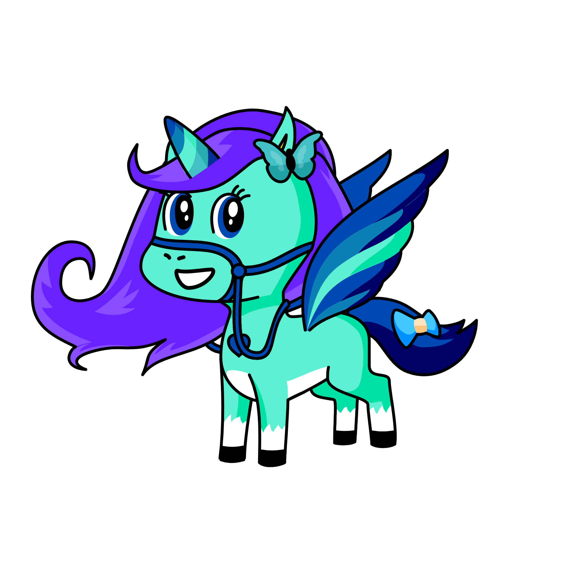 Maya, the unicorn
