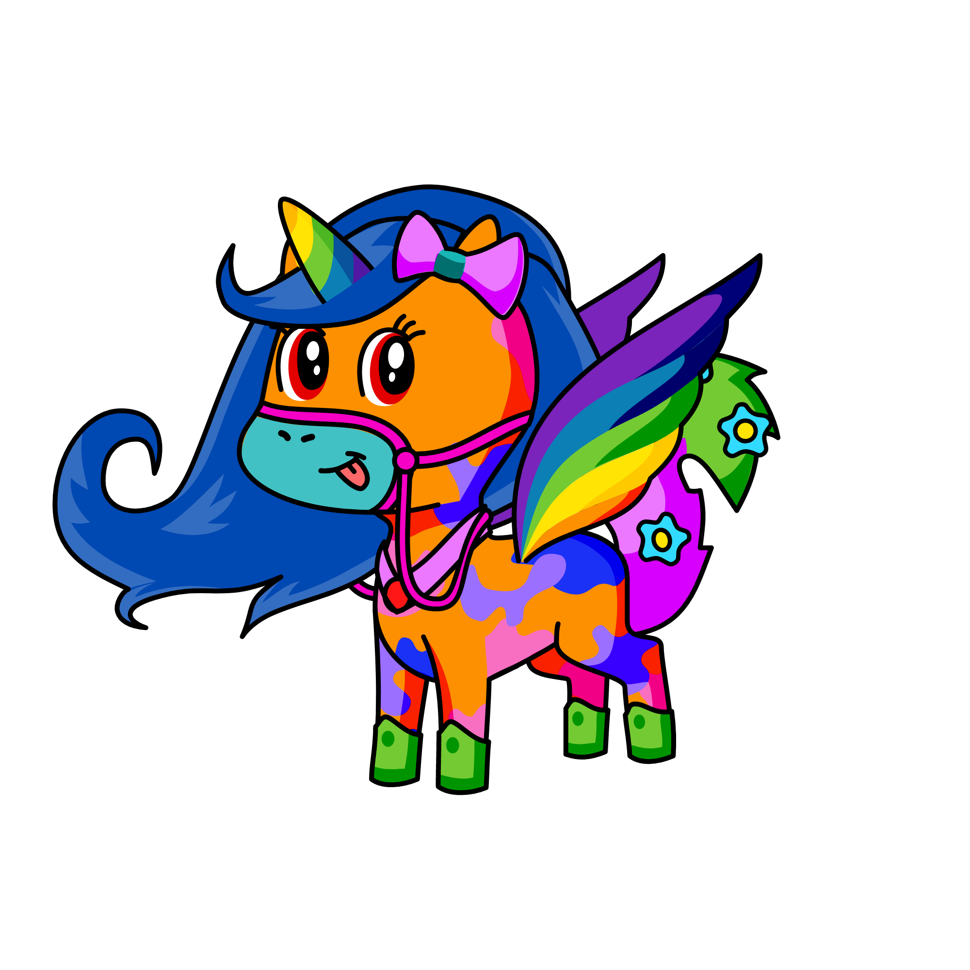 ARCOIRIS, the unicorn
