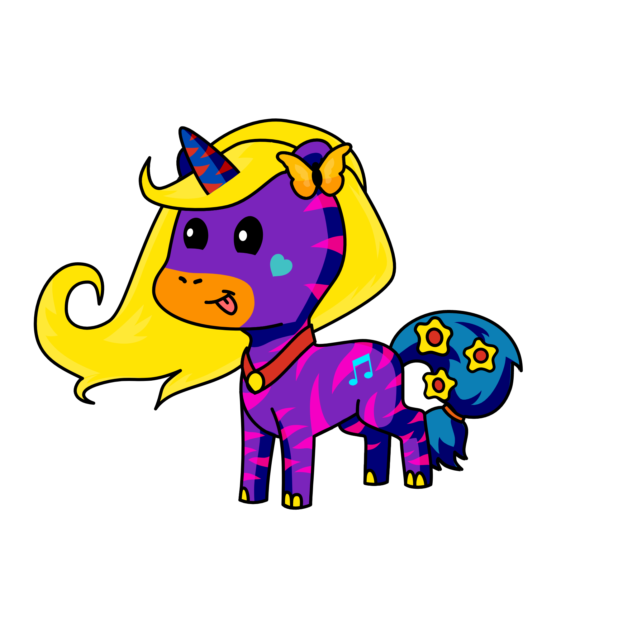 sander, the unicorn