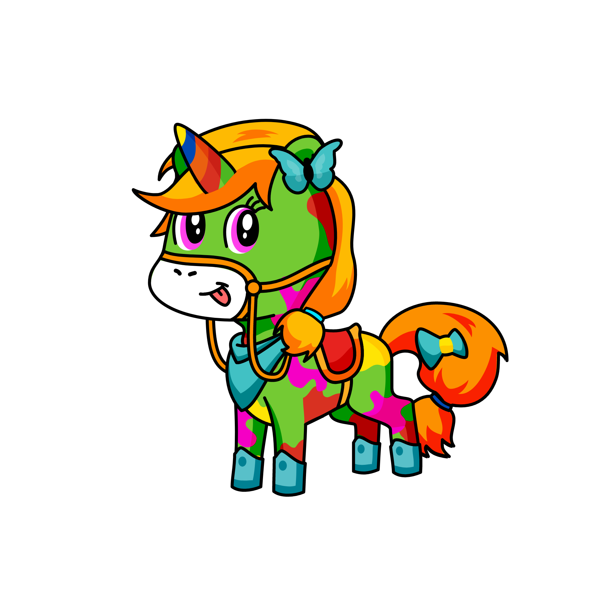 Alexandra, the unicorn