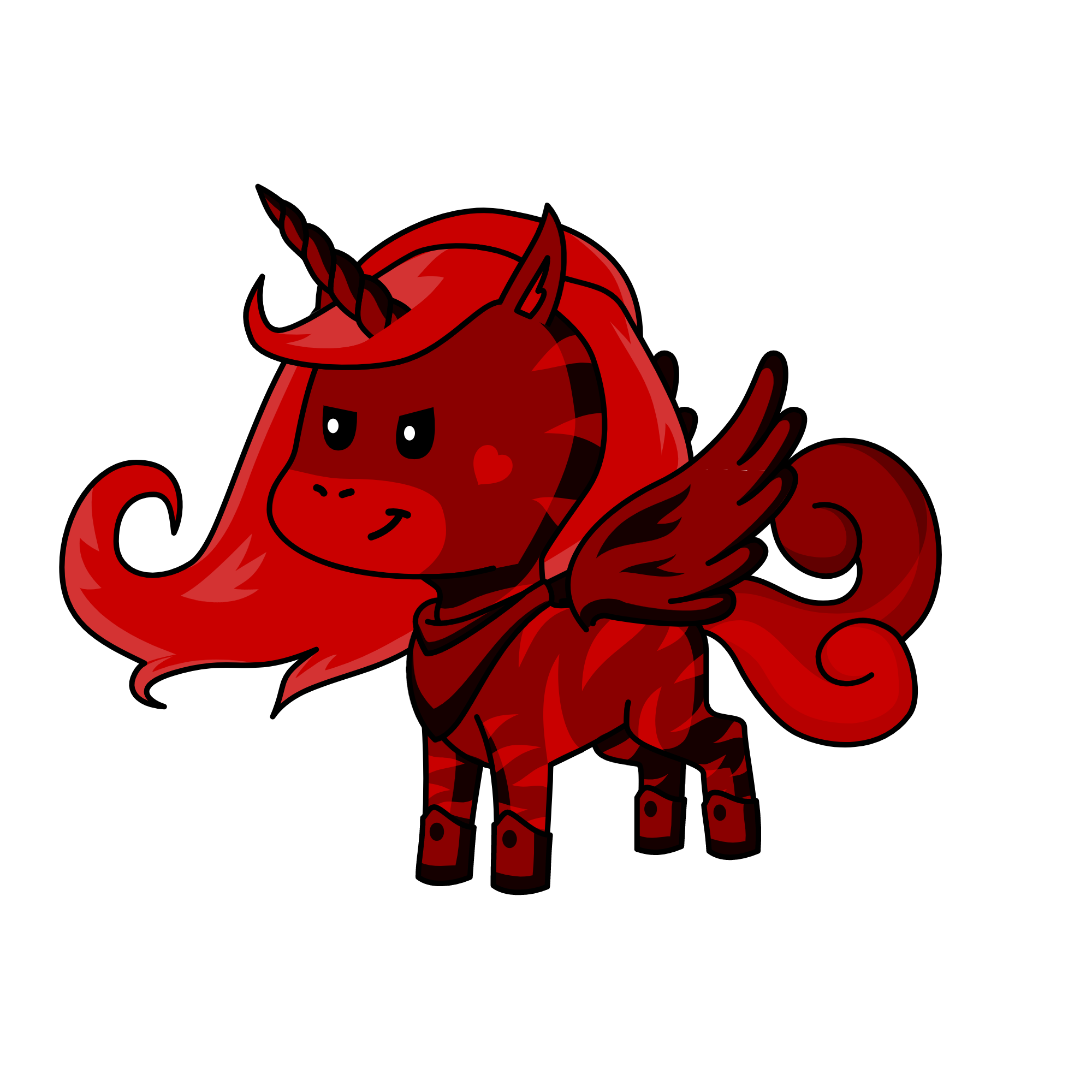 Valentine, the unicorn