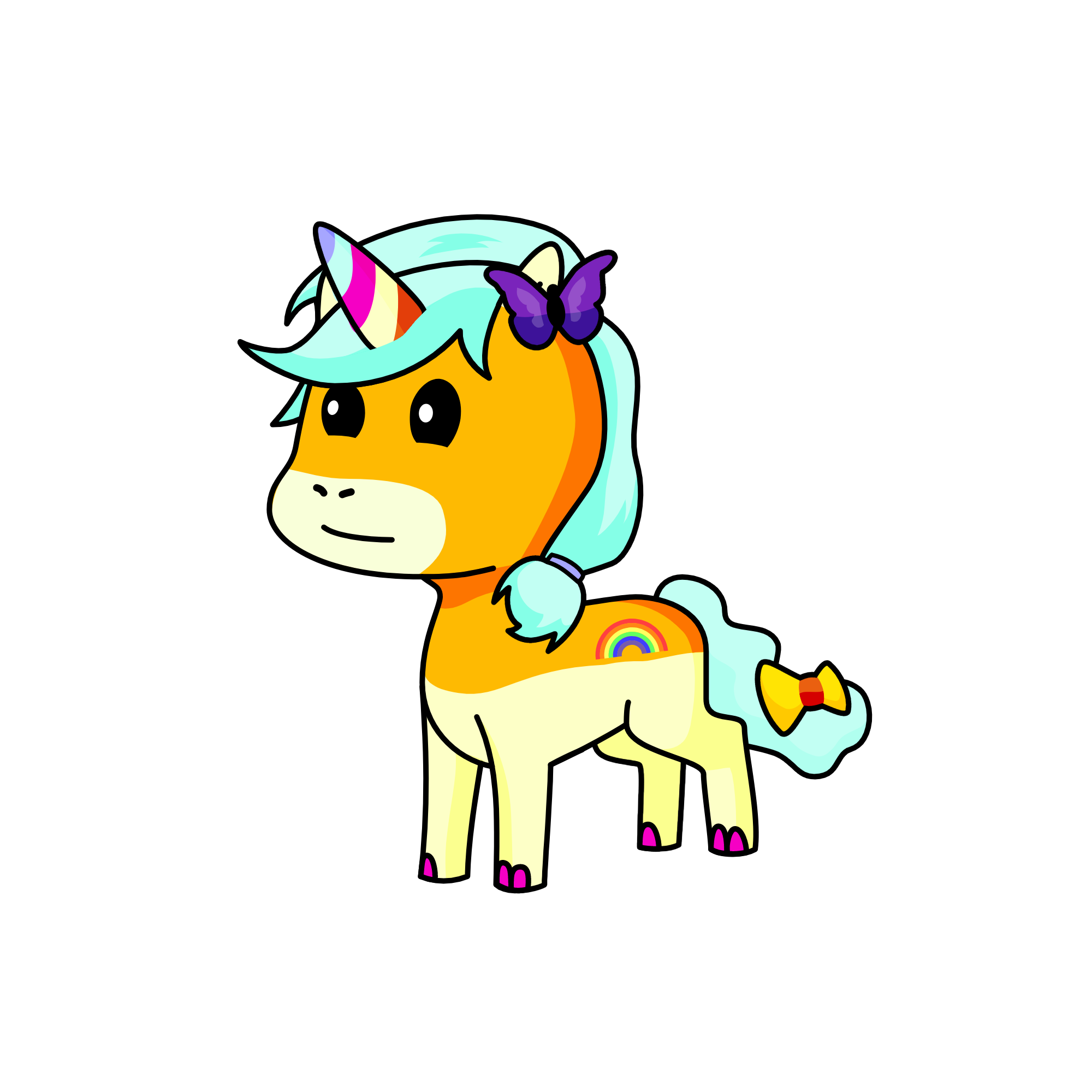 Pscho, the unicorn