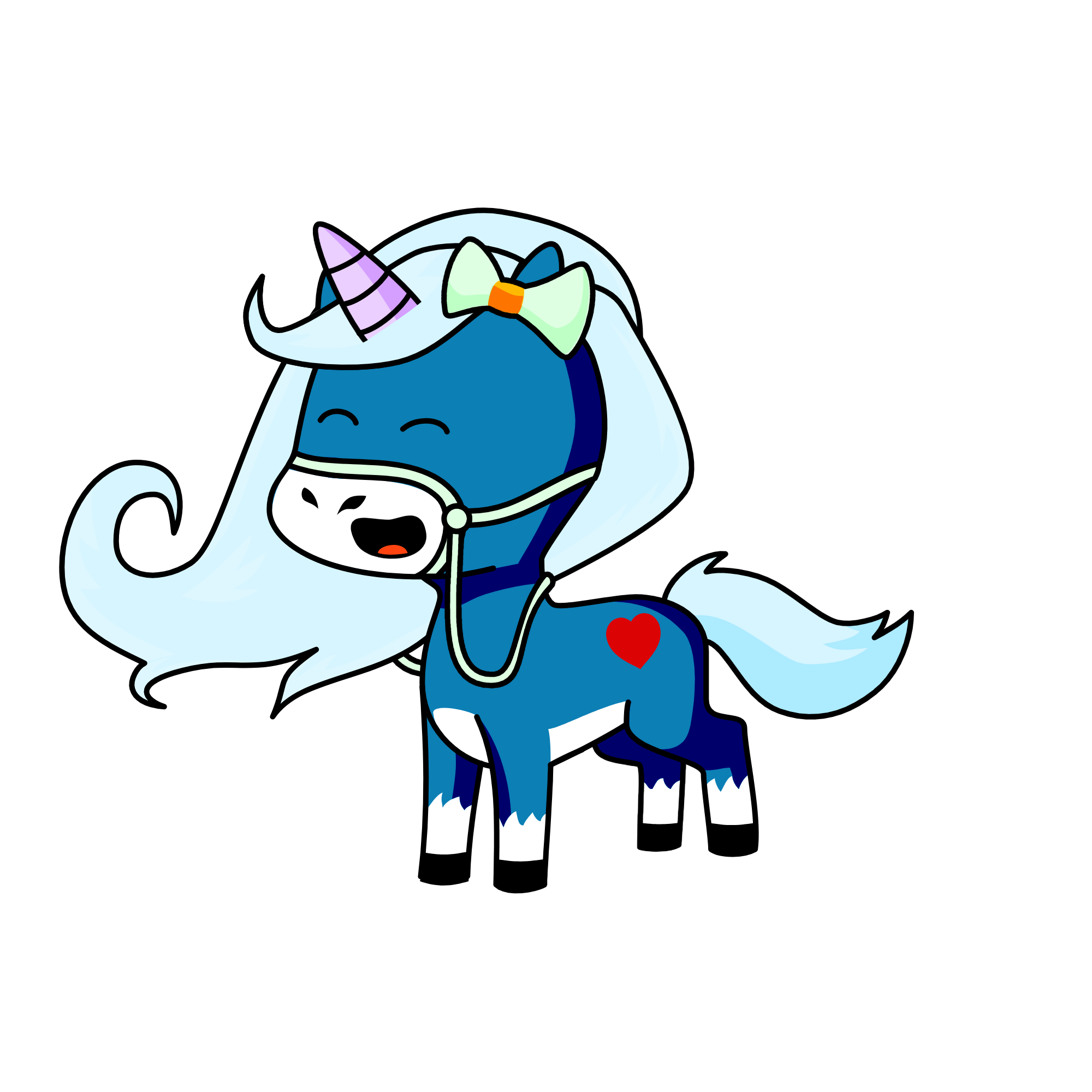 Pretty, the unicorn