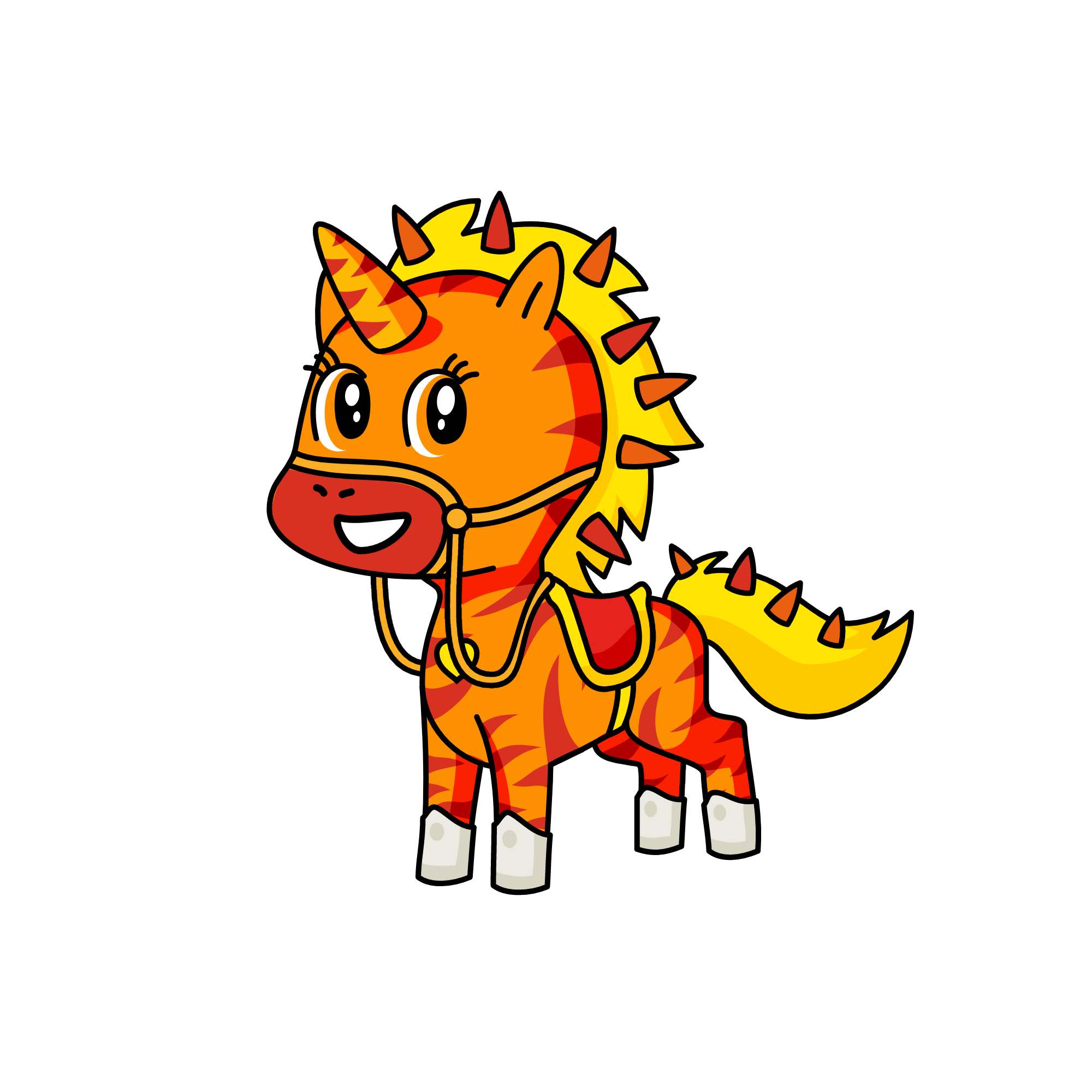 spike mane, the unicorn