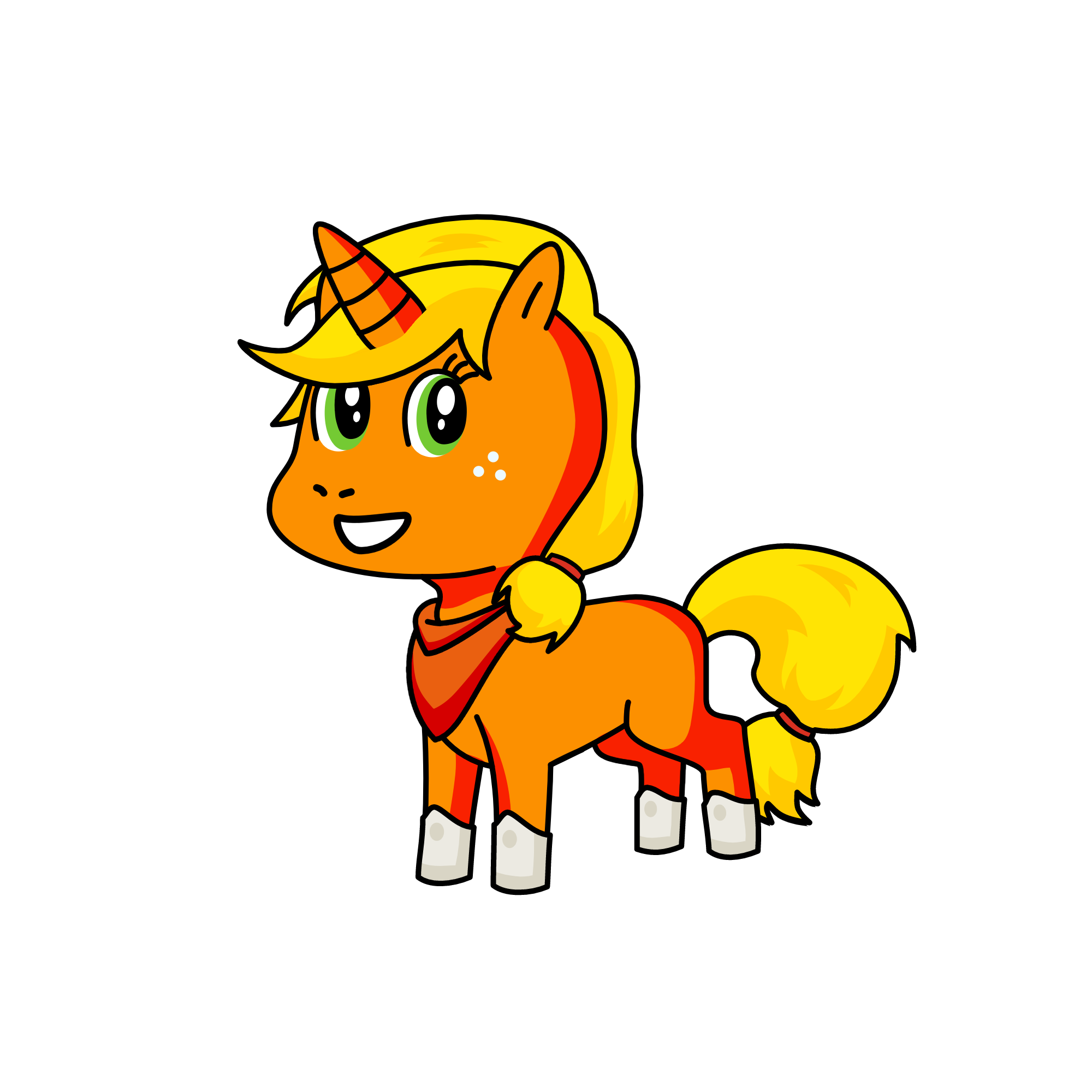 Applejack , the unicorn