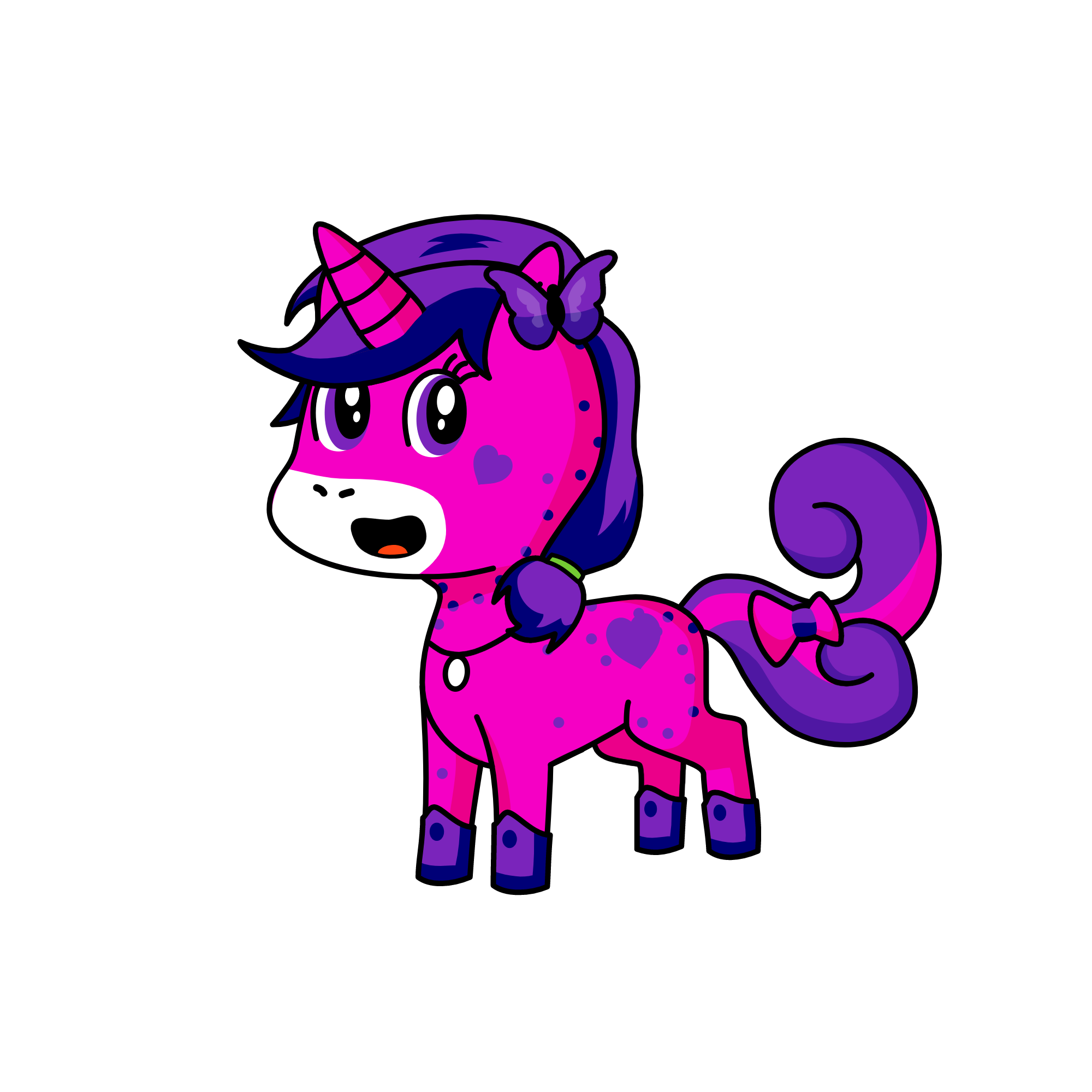 LİNA, the unicorn
