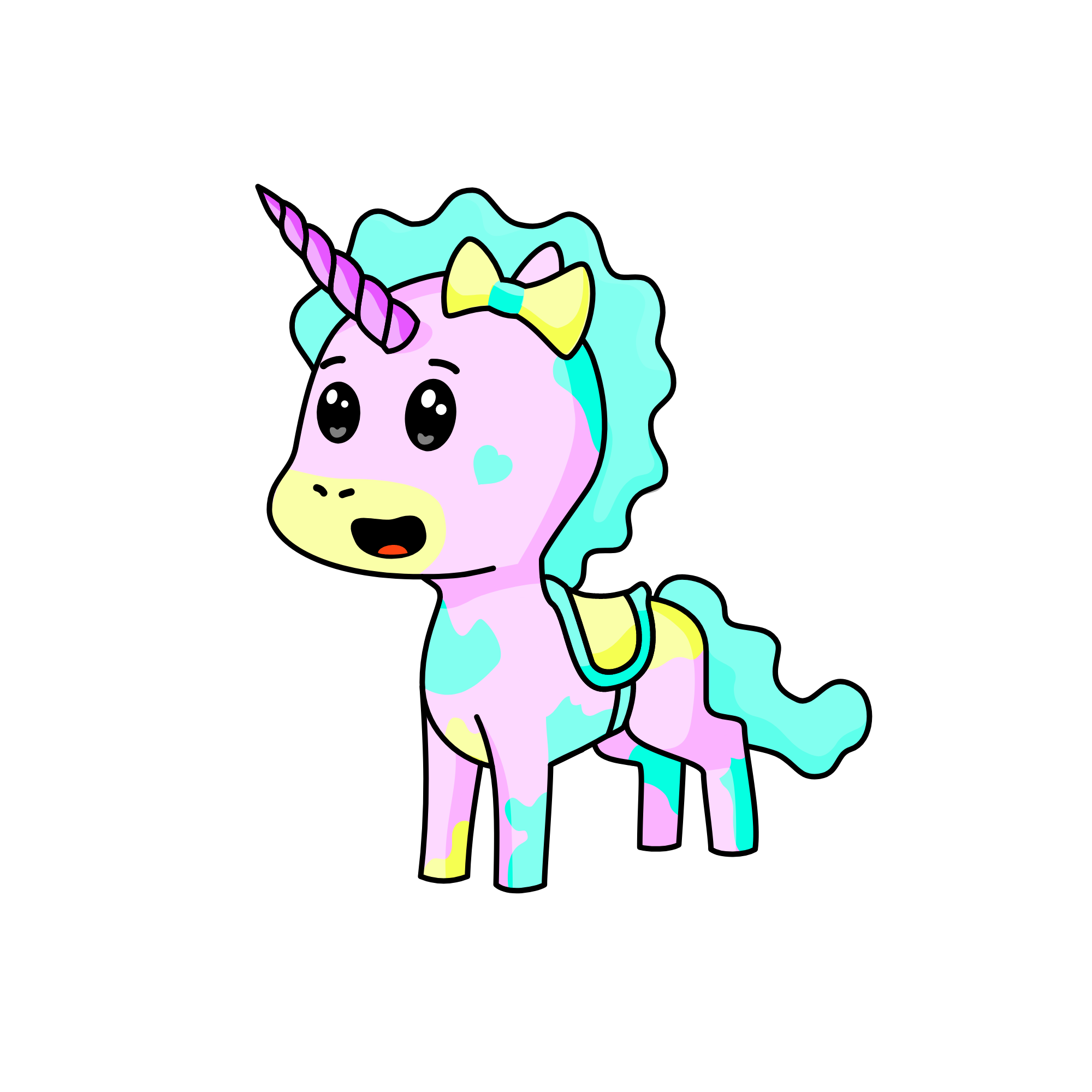 Cotton Candy, the unicorn