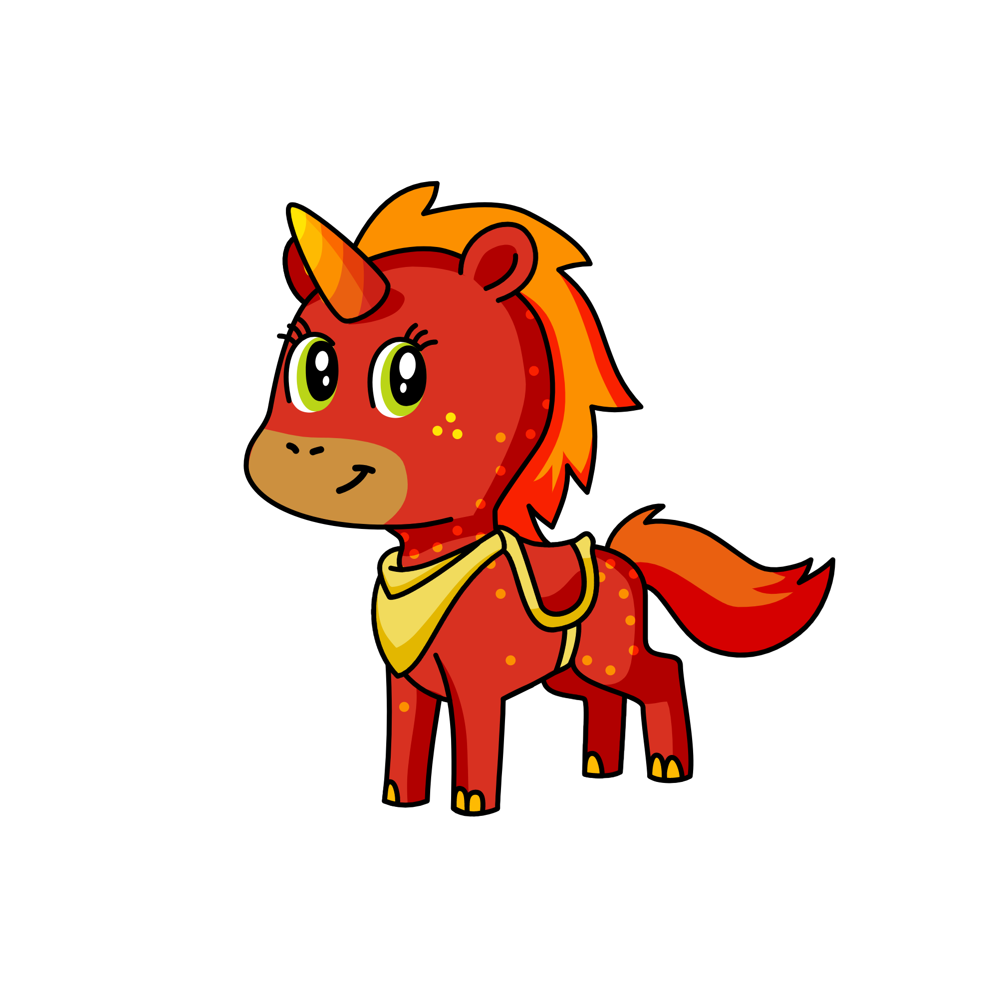 Reddy, the unicorn