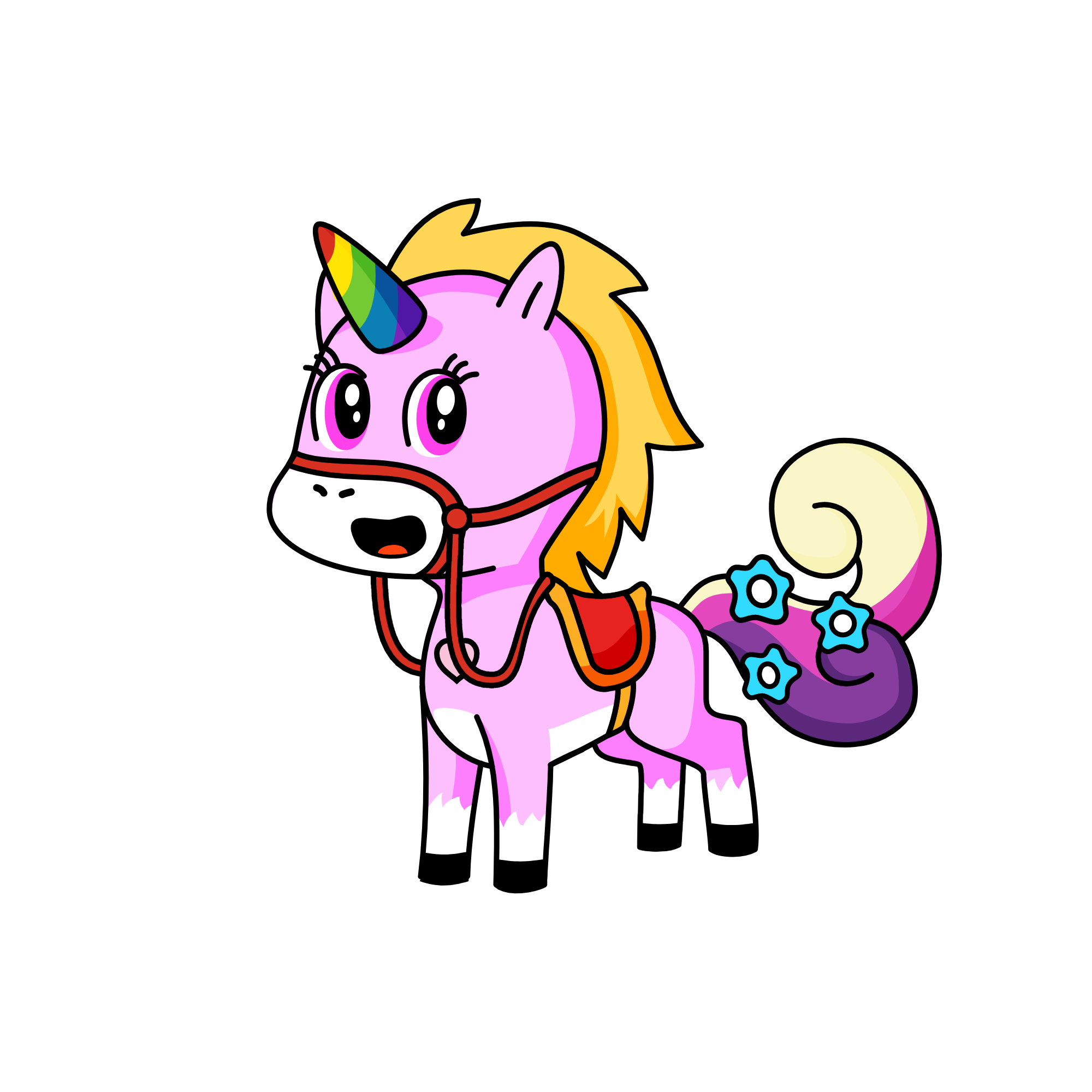 Barbie, the unicorn