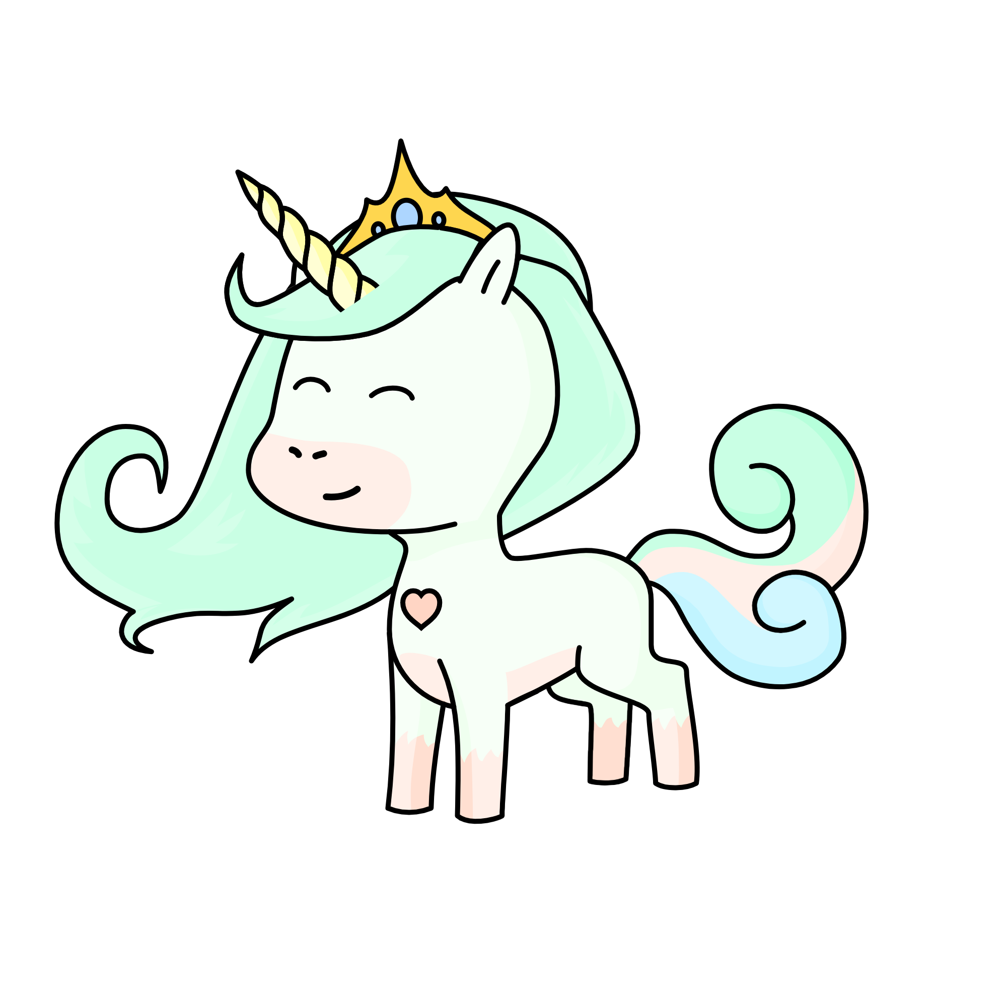 Celestia, the unicorn