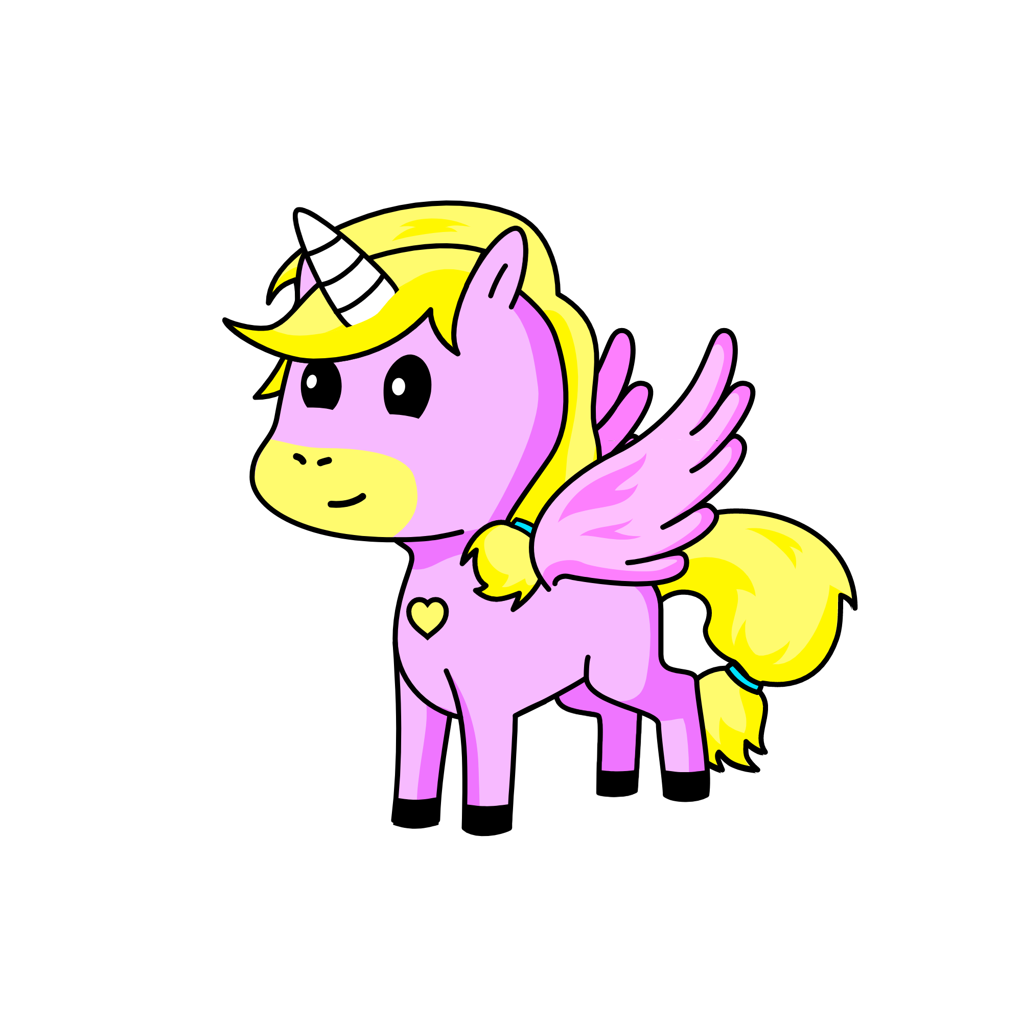 fluttershy, the unicorn