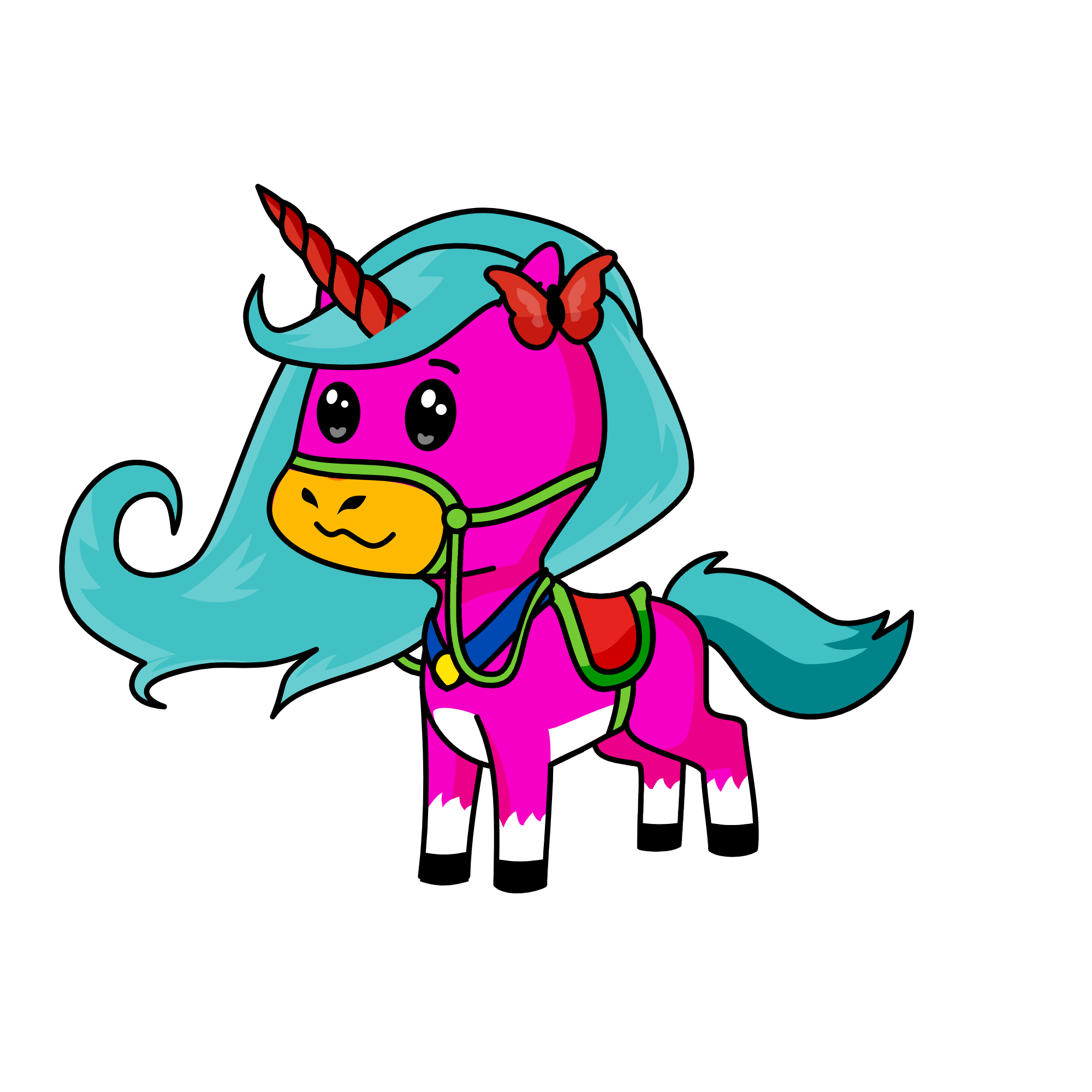 Snowheart, the unicorn