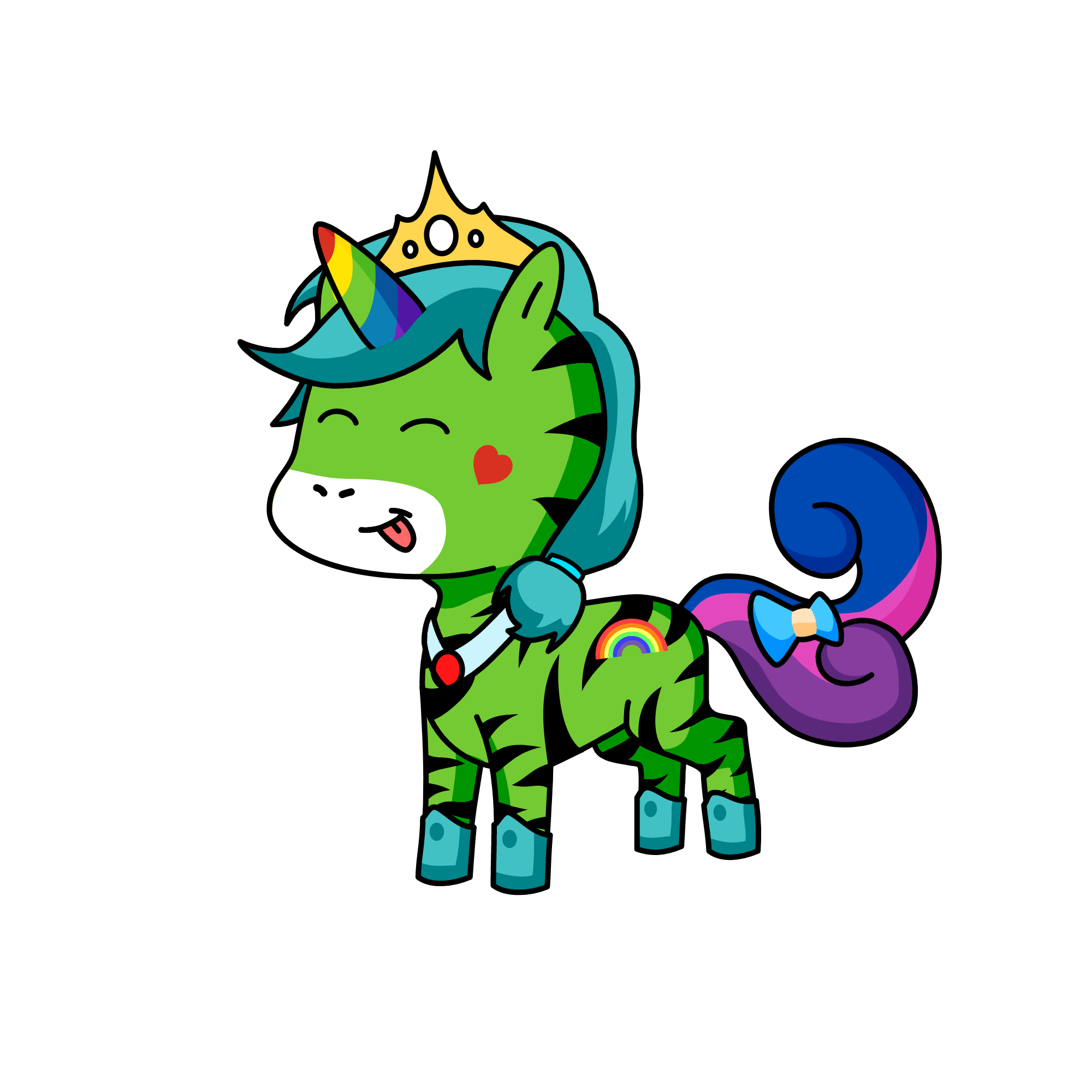 tiara princess, the unicorn