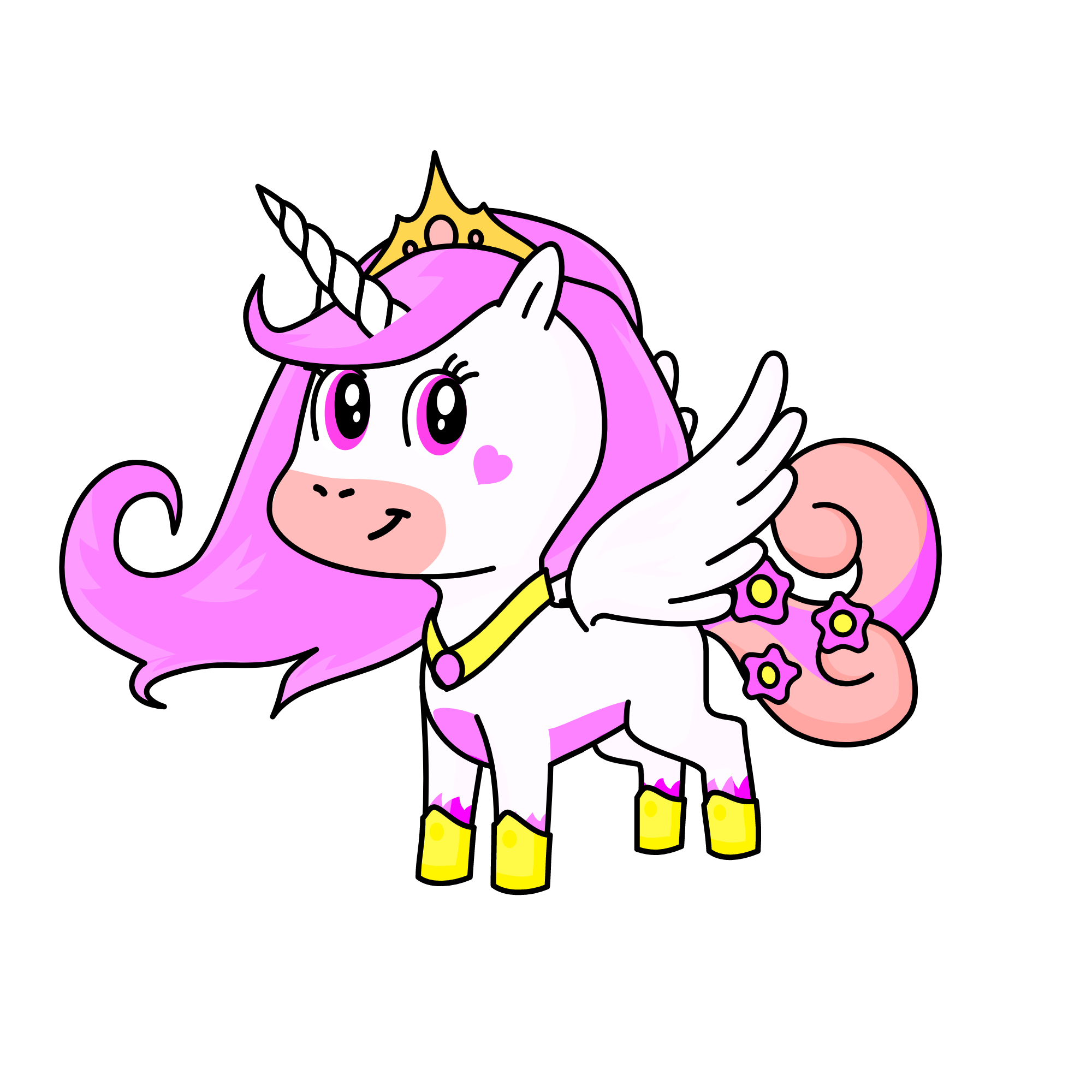 Blossom, the unicorn