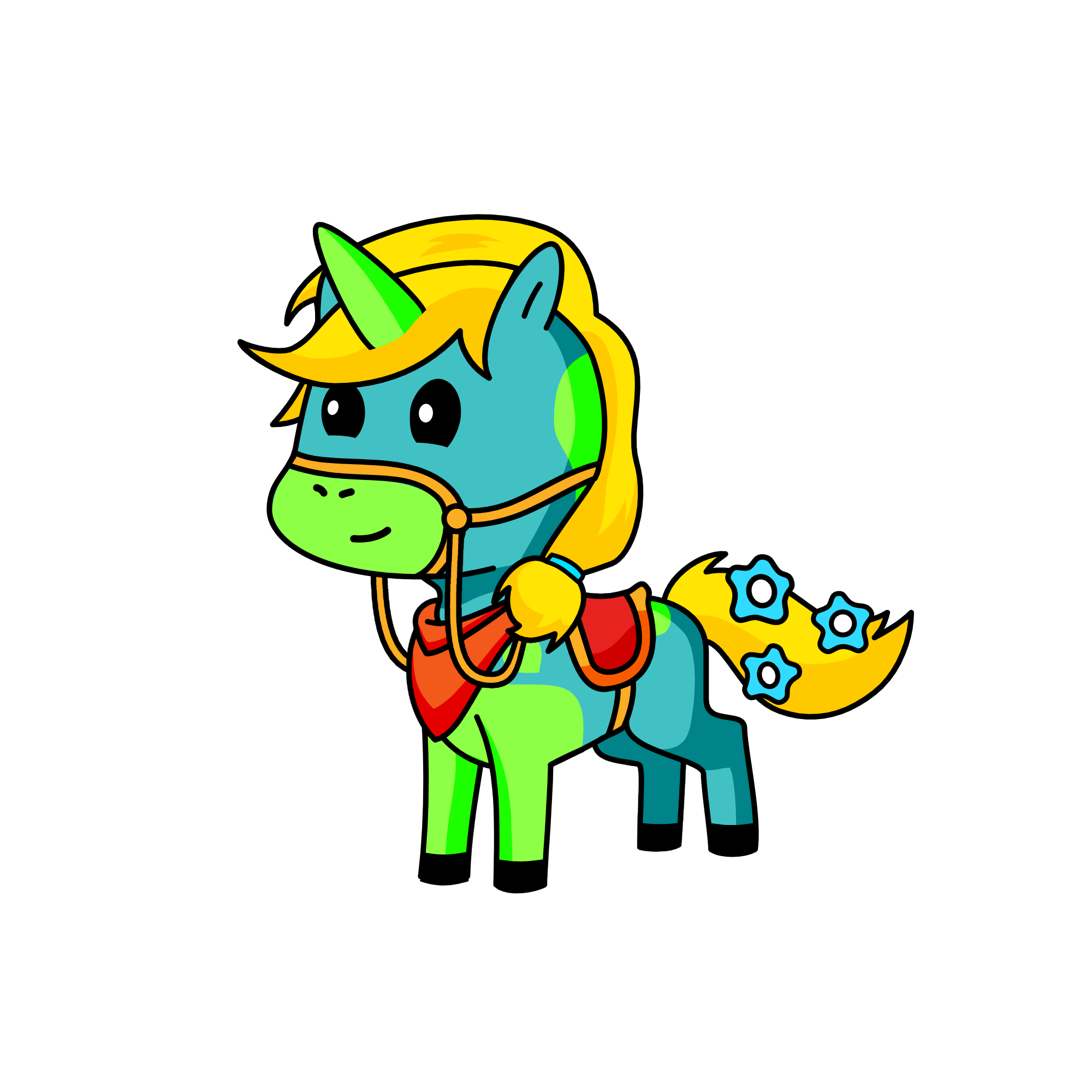 Horse, the unicorn