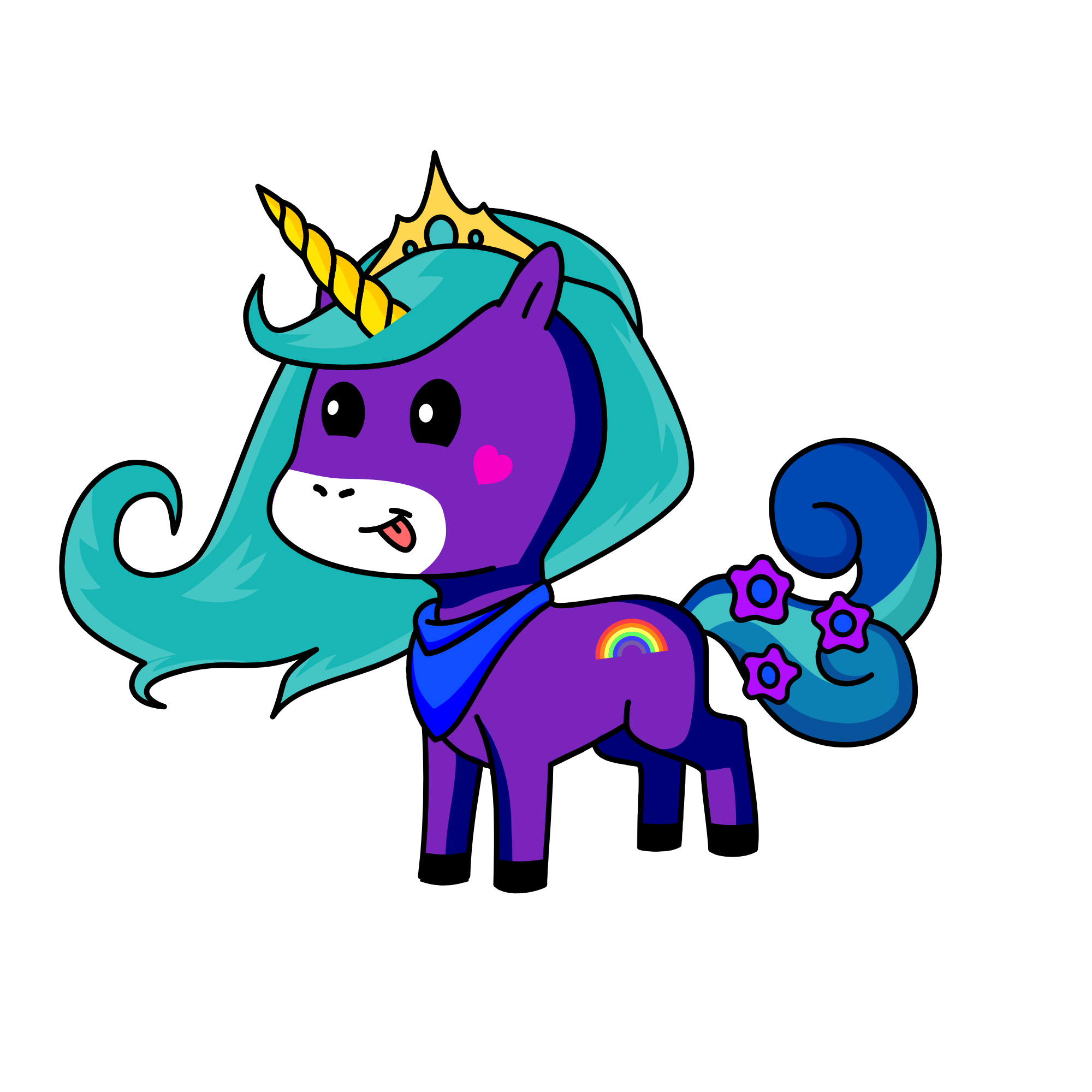misty, the unicorn