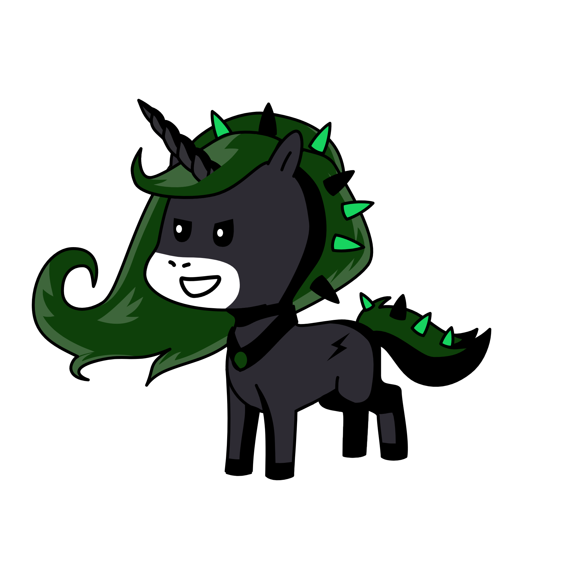 Queen Curisles, the unicorn