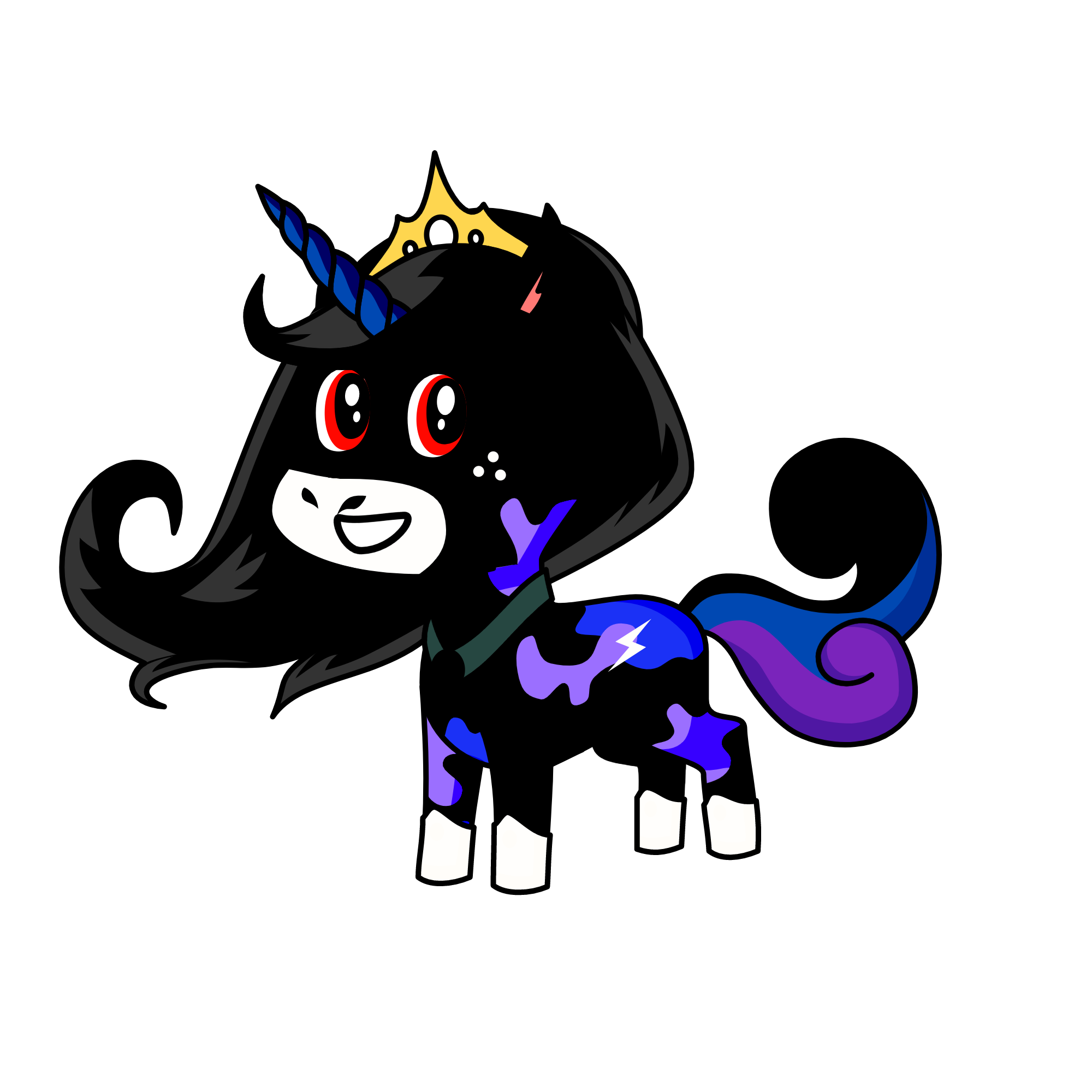 Luna, the unicorn
