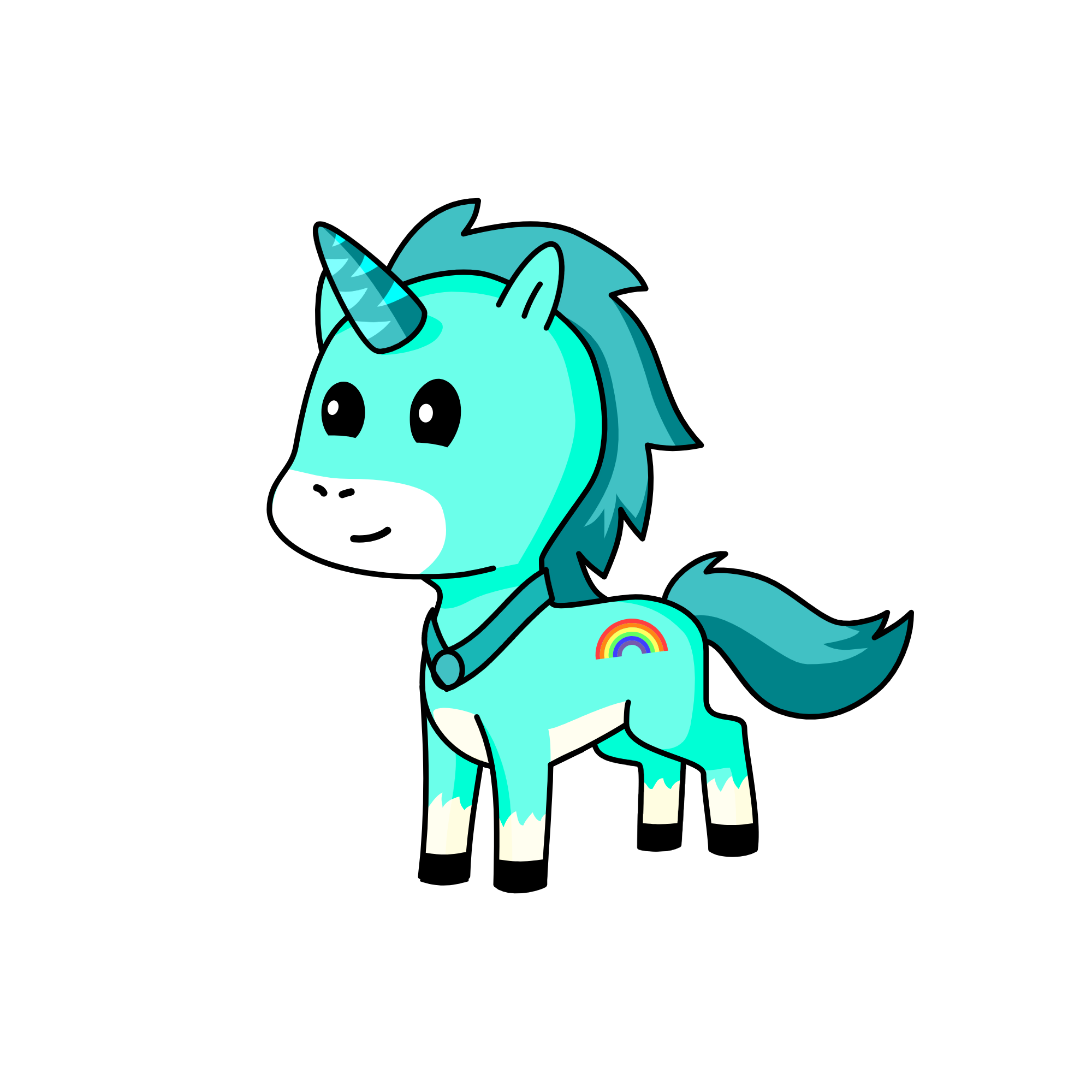 Sky, the unicorn
