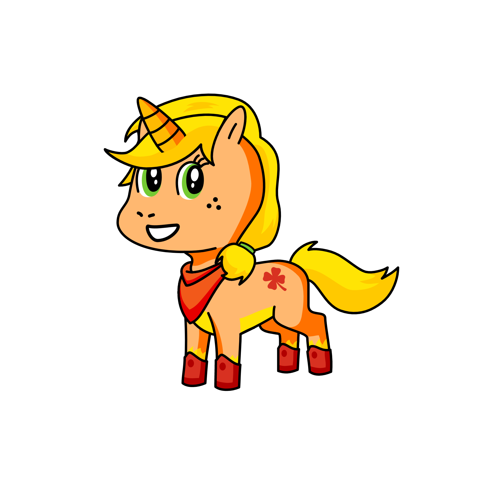 Apple Jack, the unicorn