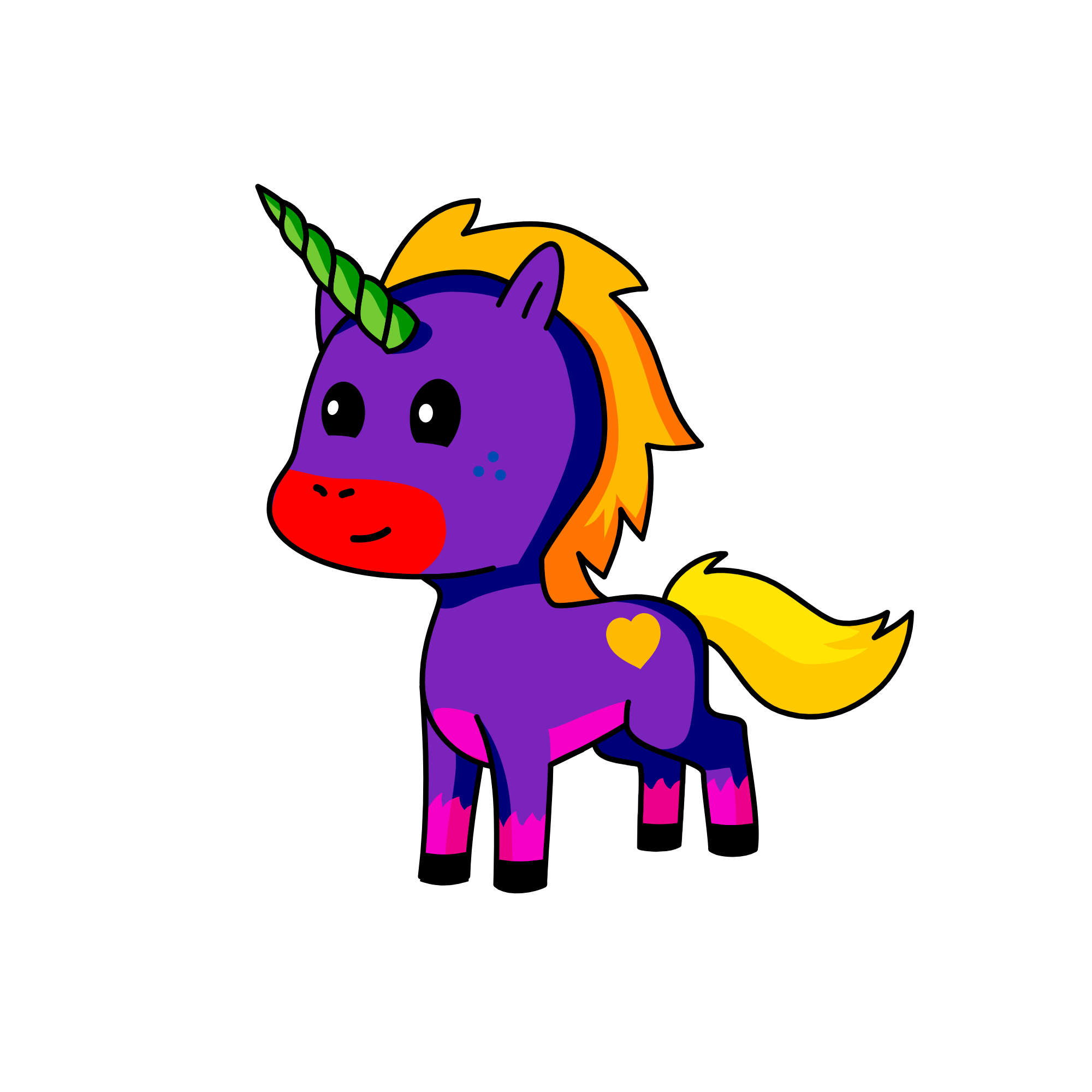 May, the unicorn