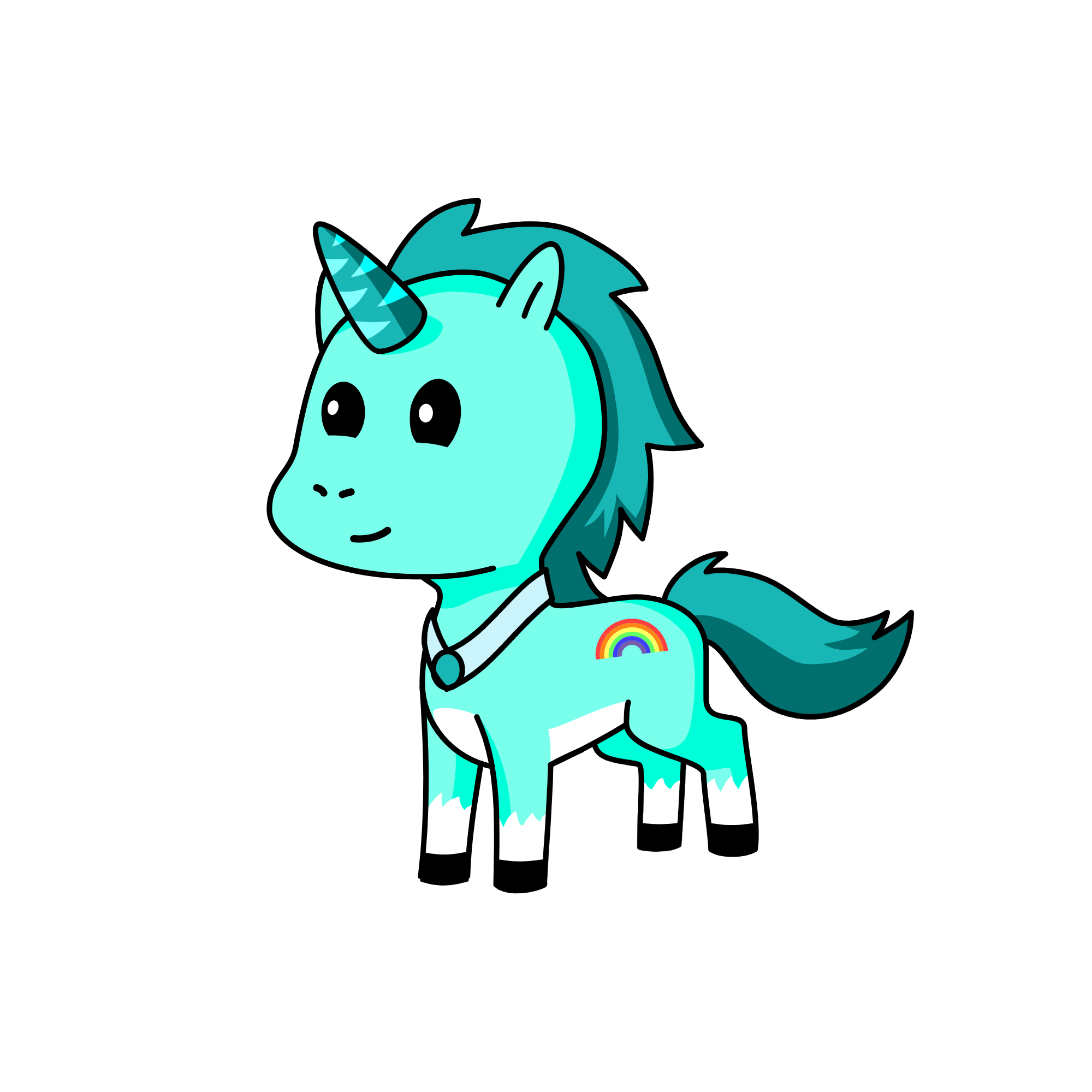 Sky, the unicorn