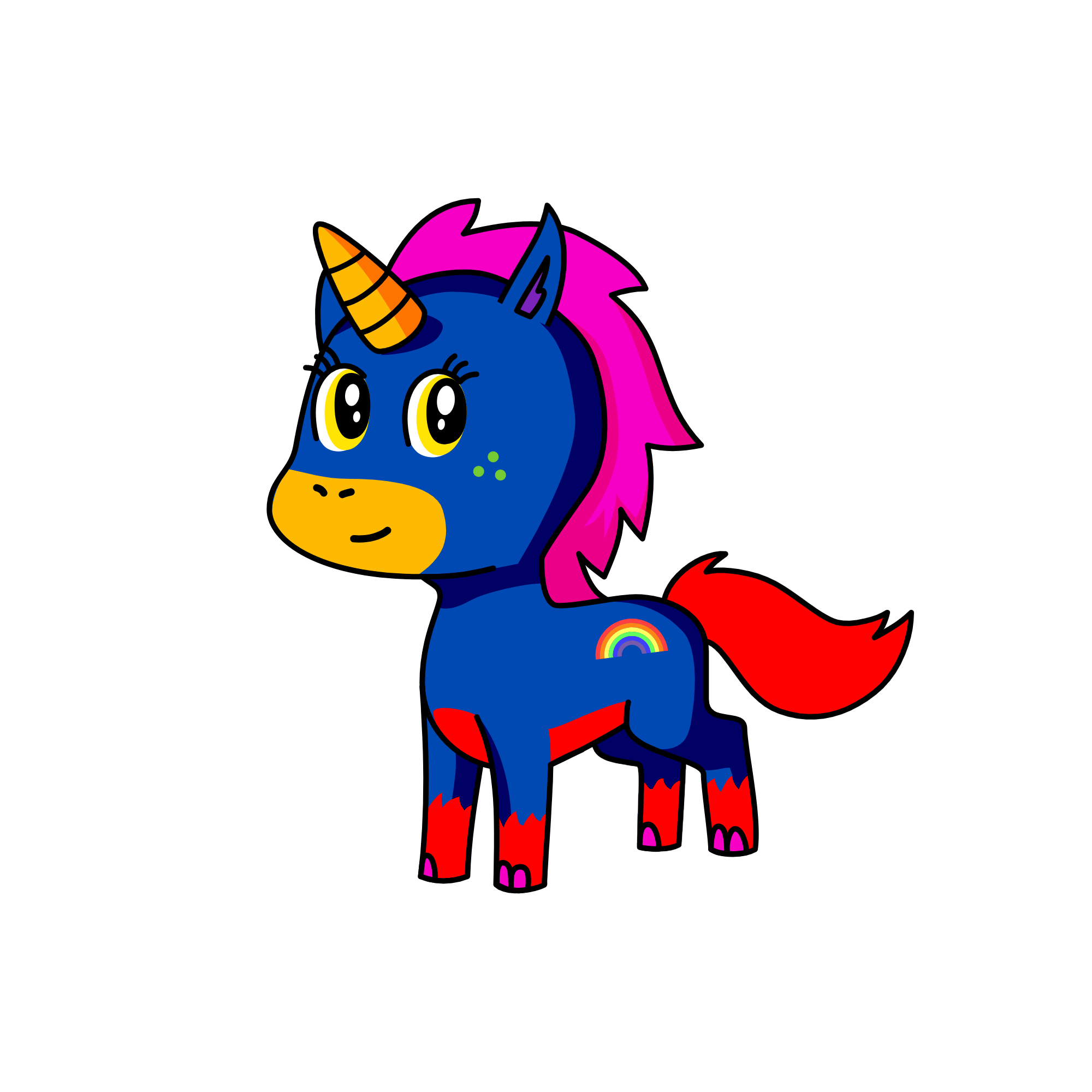 July, the unicorn