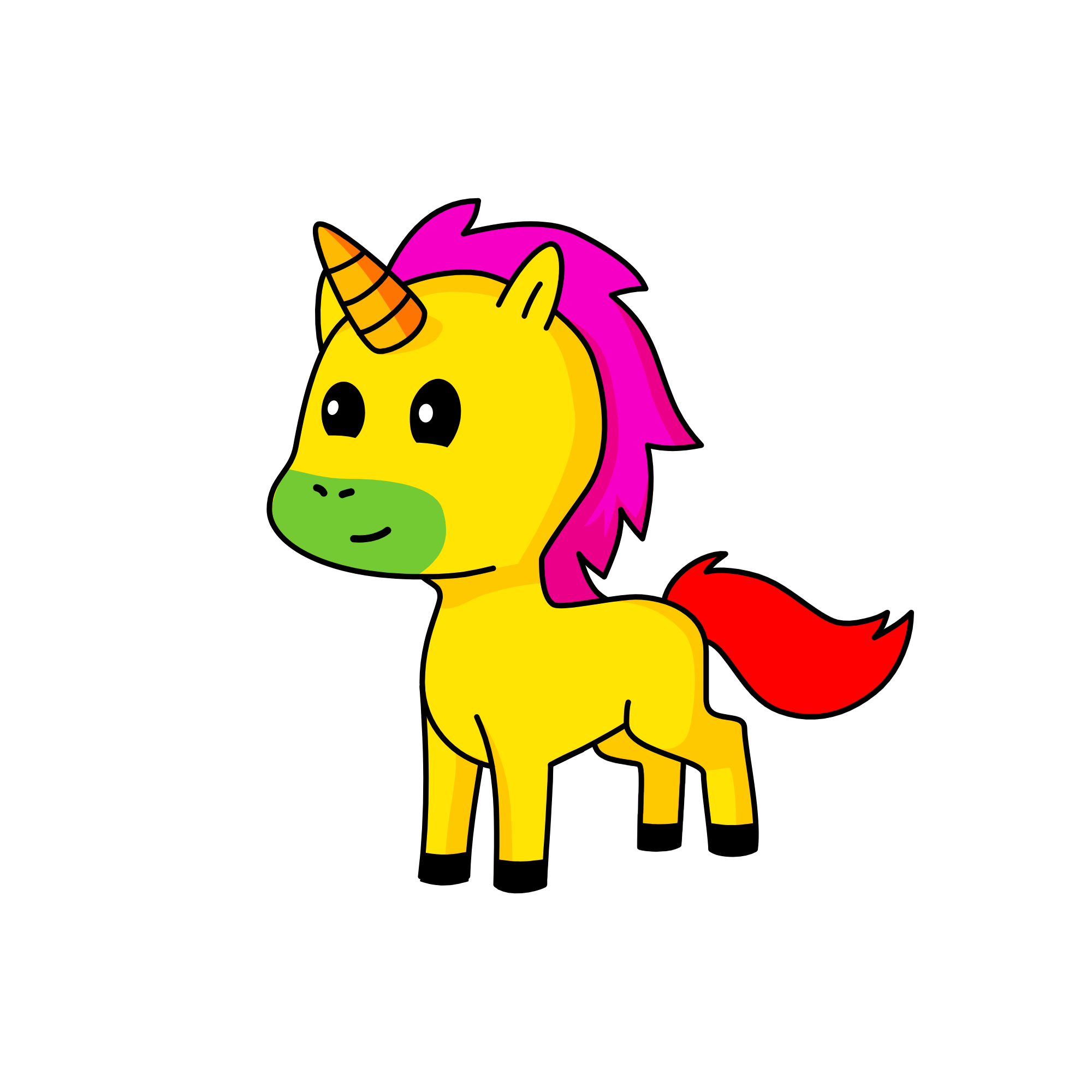 Aquacorn, the unicorn