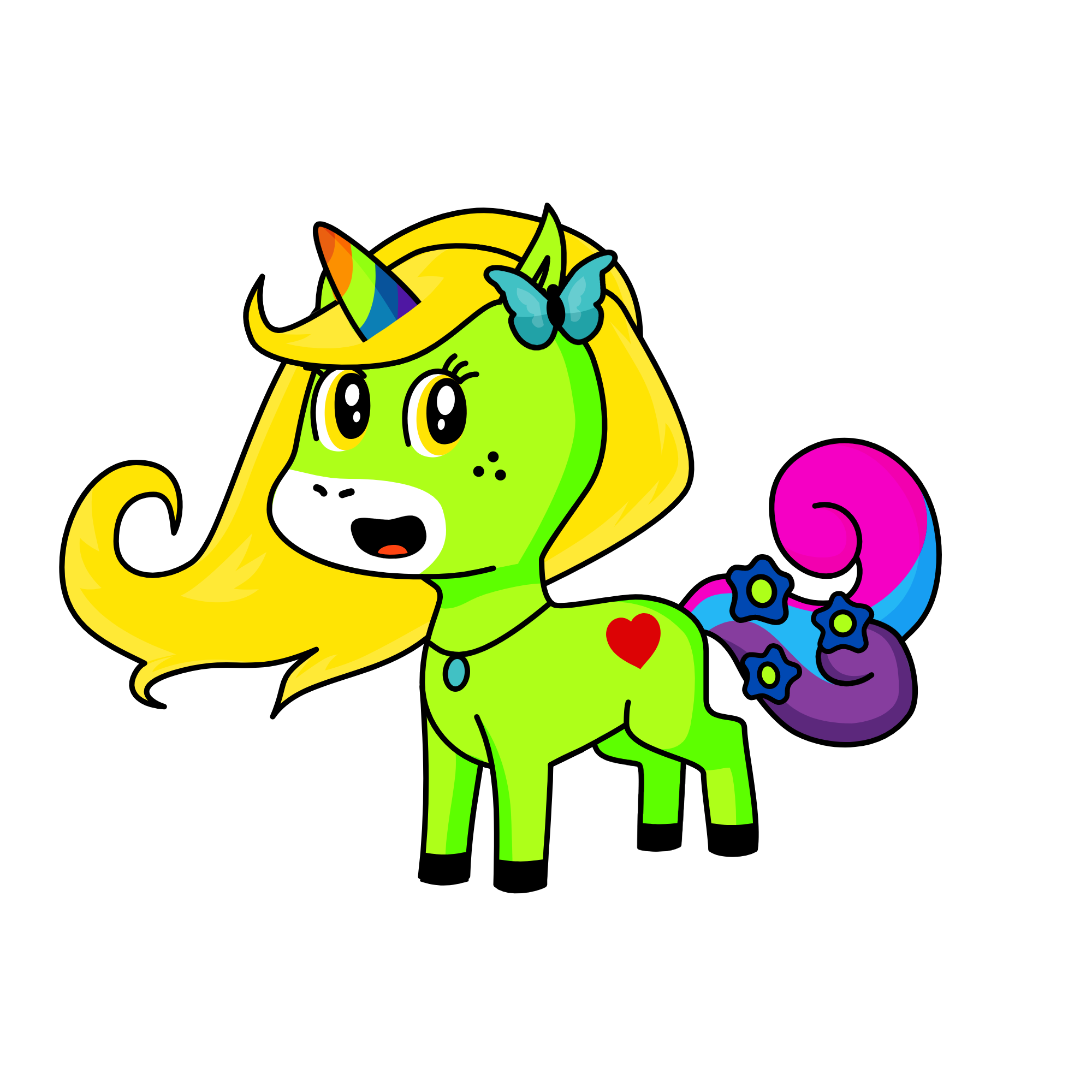 torihanna, the unicorn