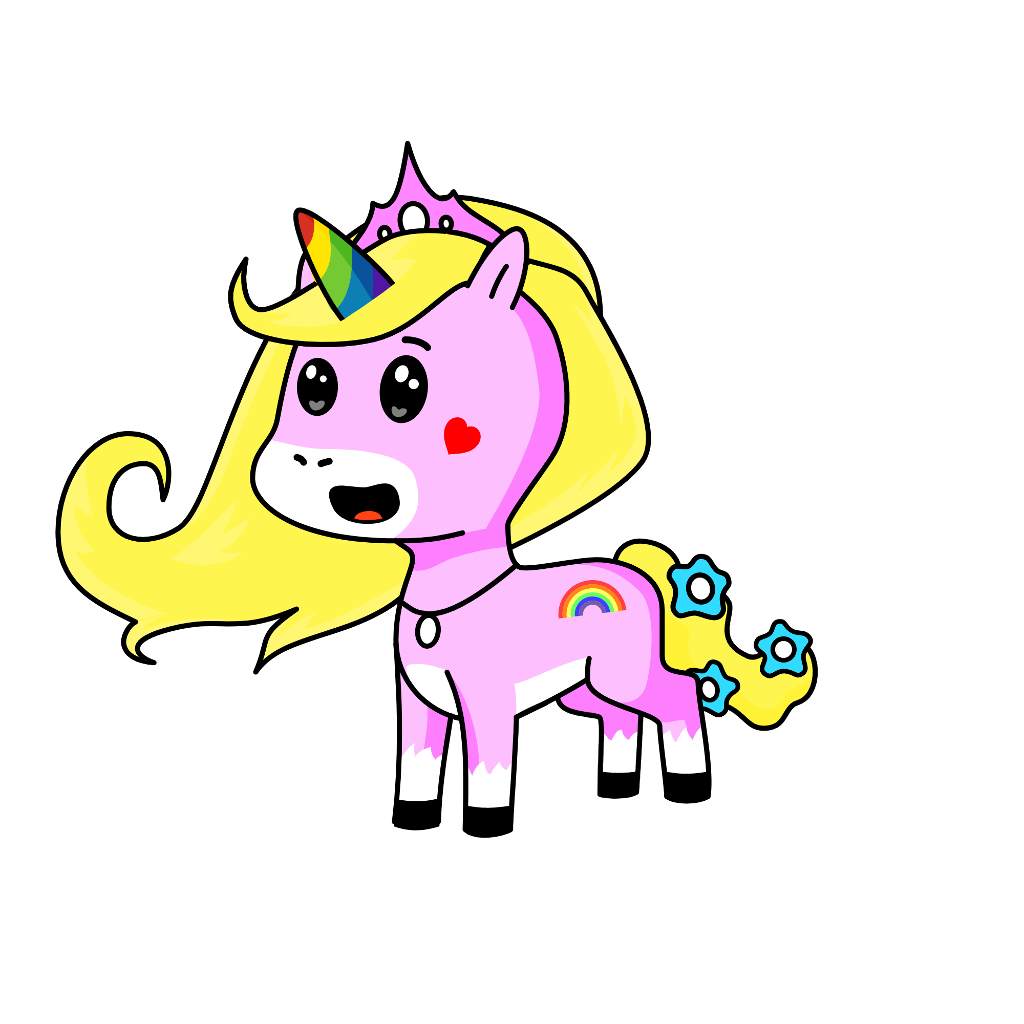 Queen, the unicorn