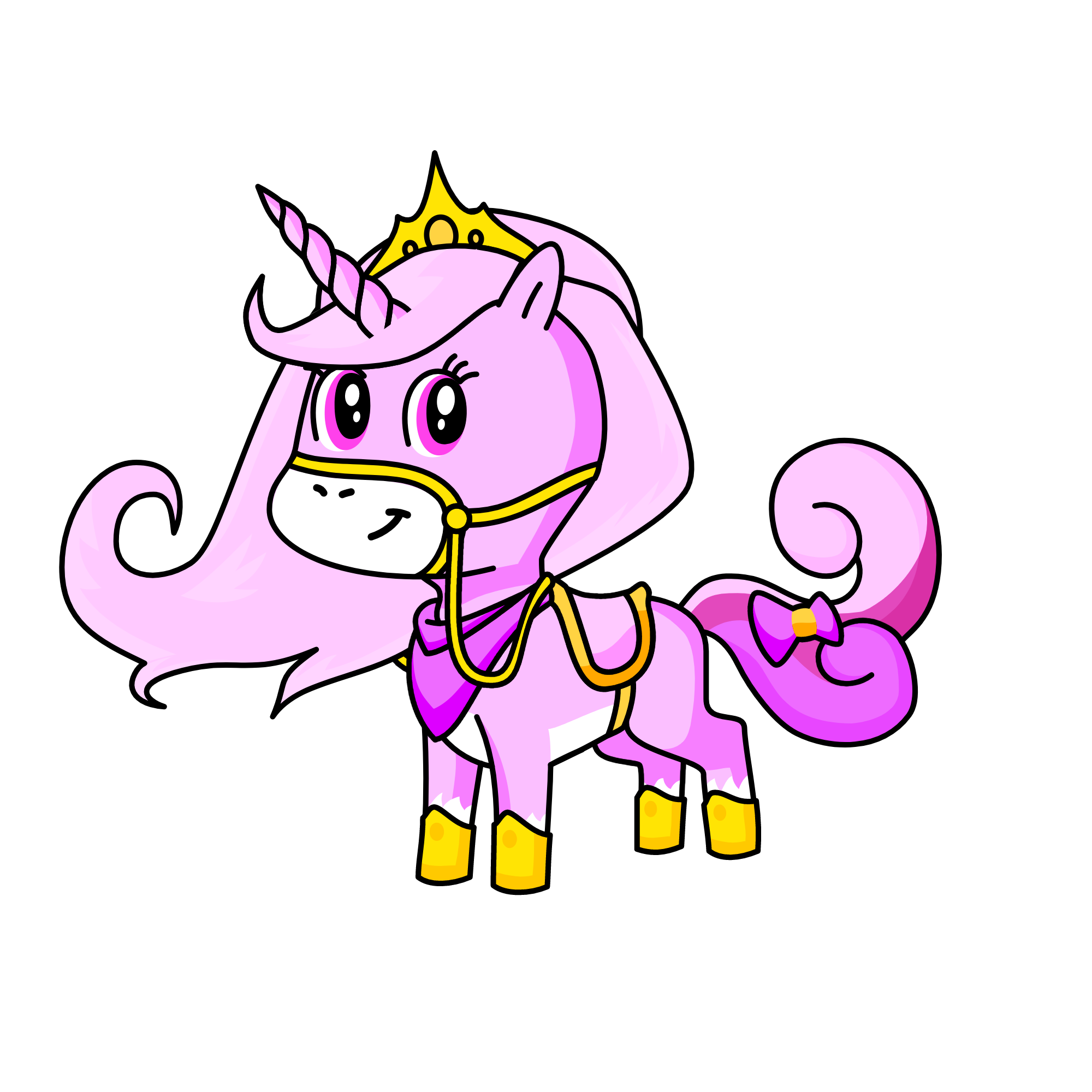 princess, the unicorn
