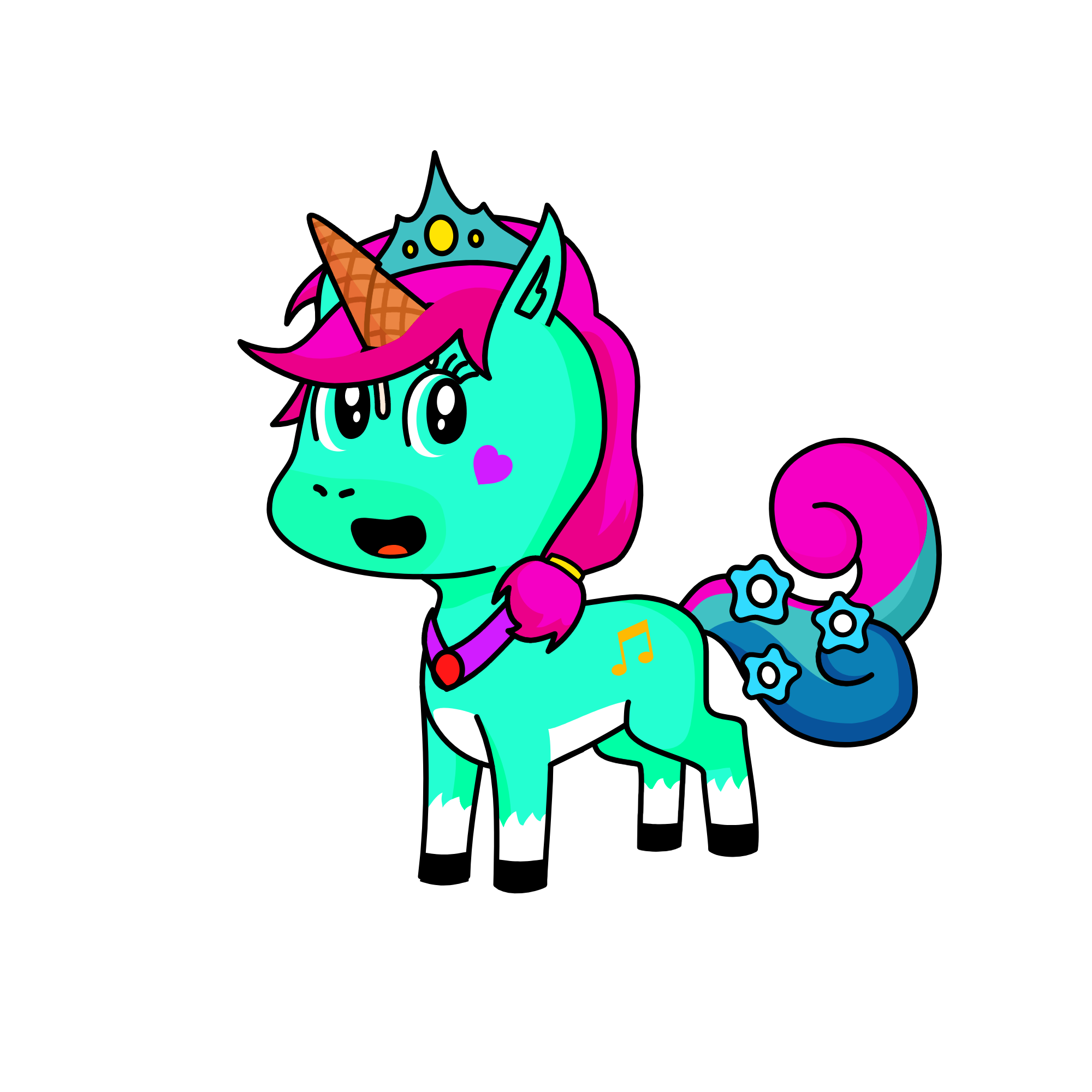 raya, the unicorn
