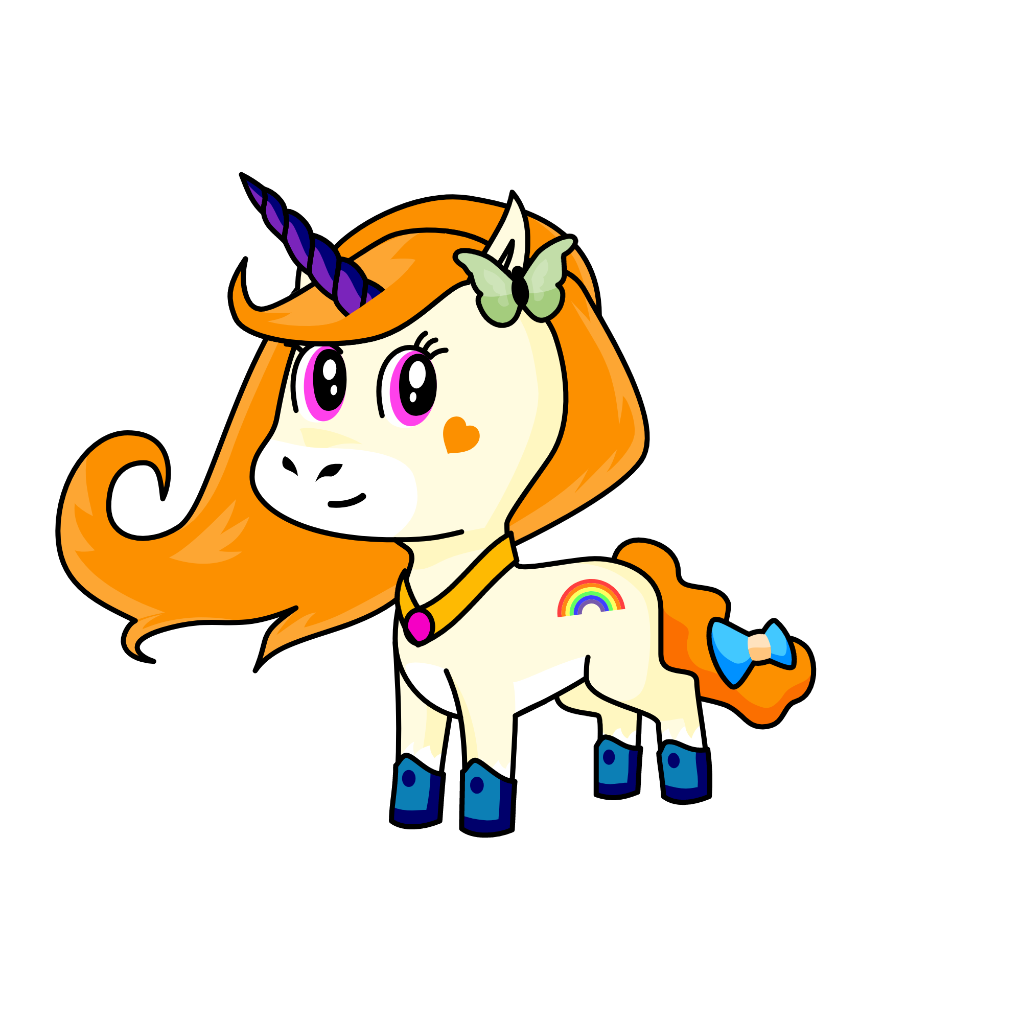 dancer, the unicorn
