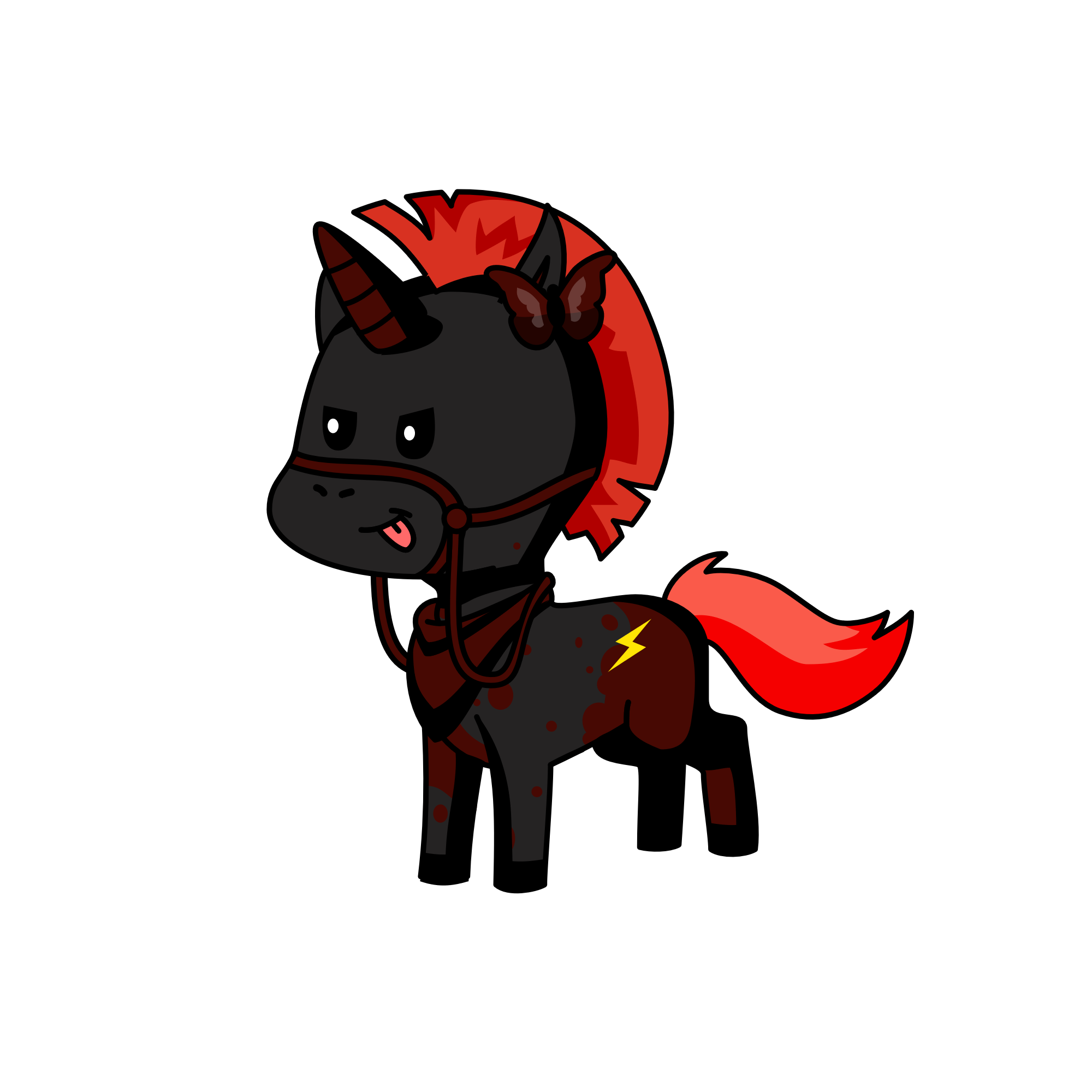 Shadow, the unicorn