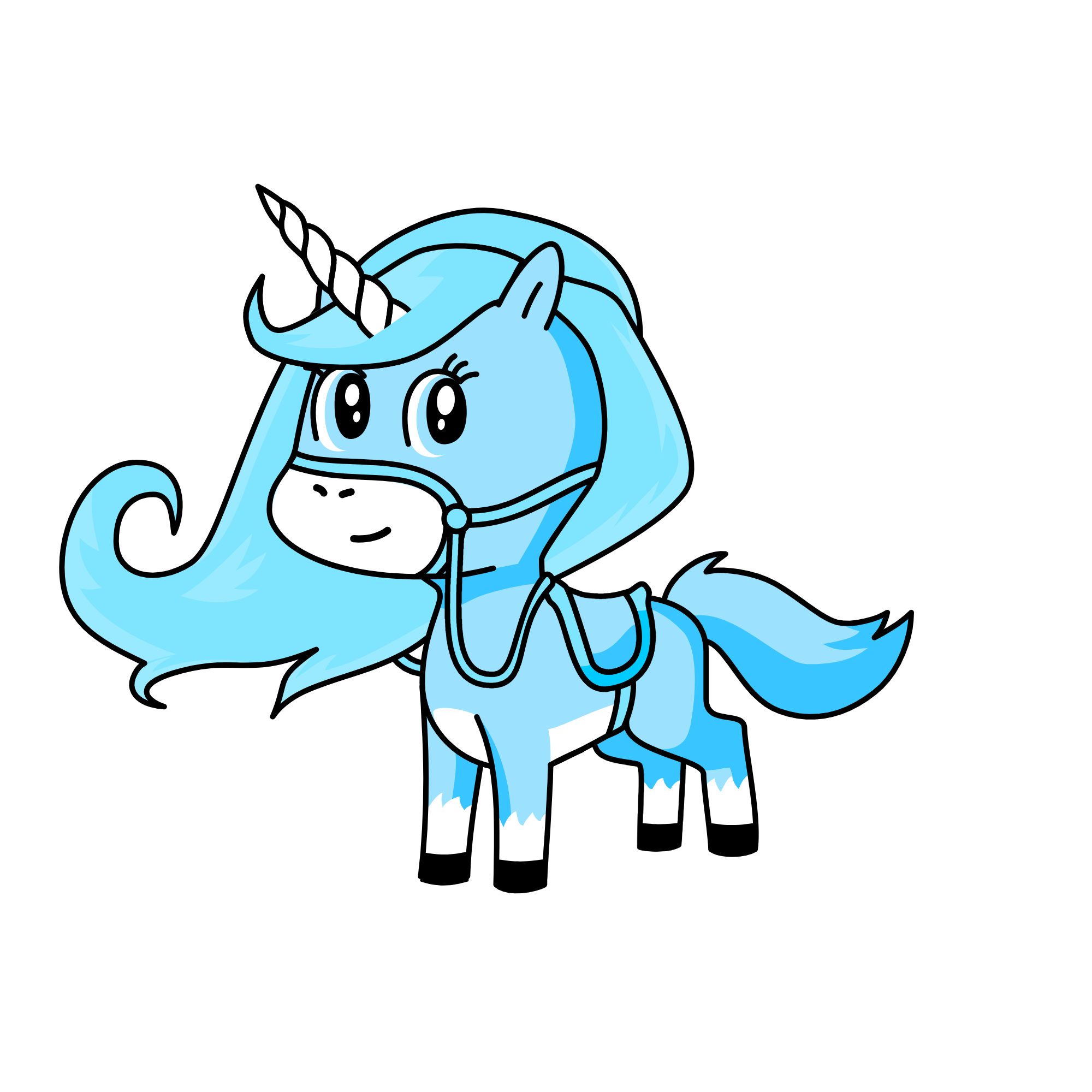 Blitz, the unicorn