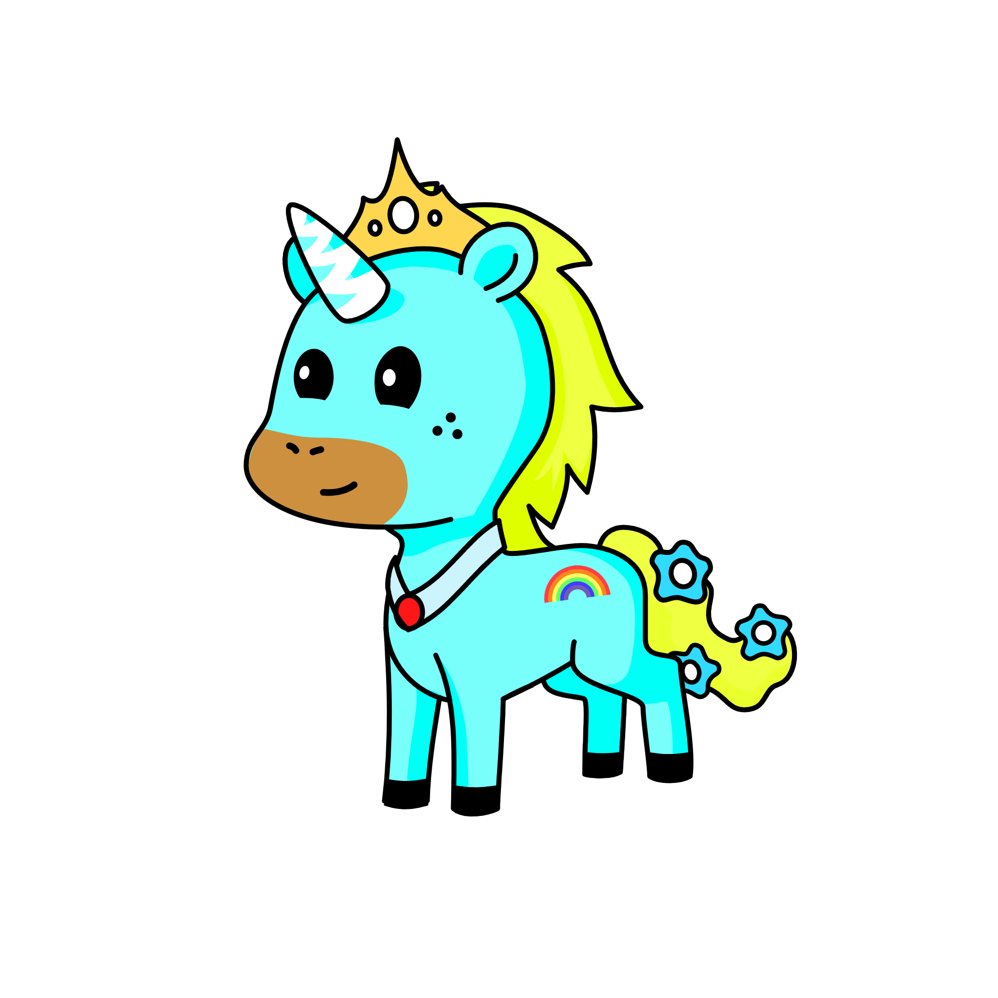 My Babe, the unicorn