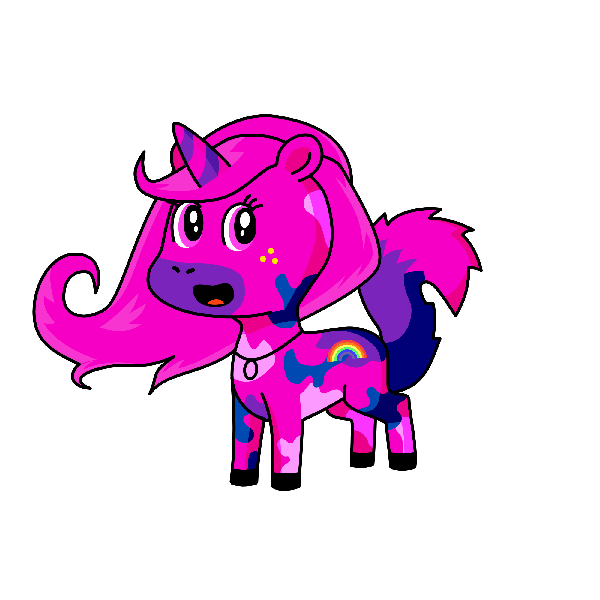 mia, the unicorn