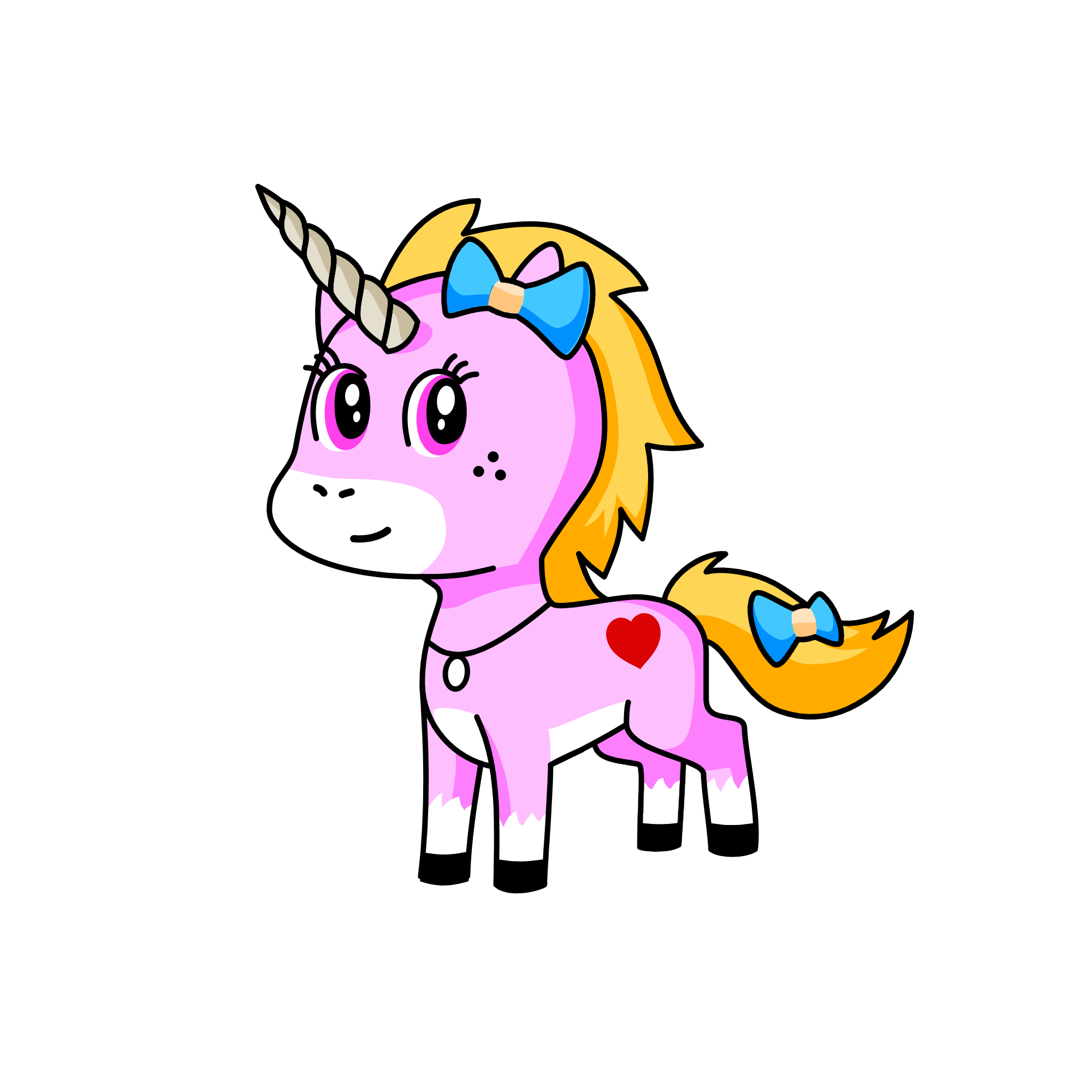Amber, the unicorn