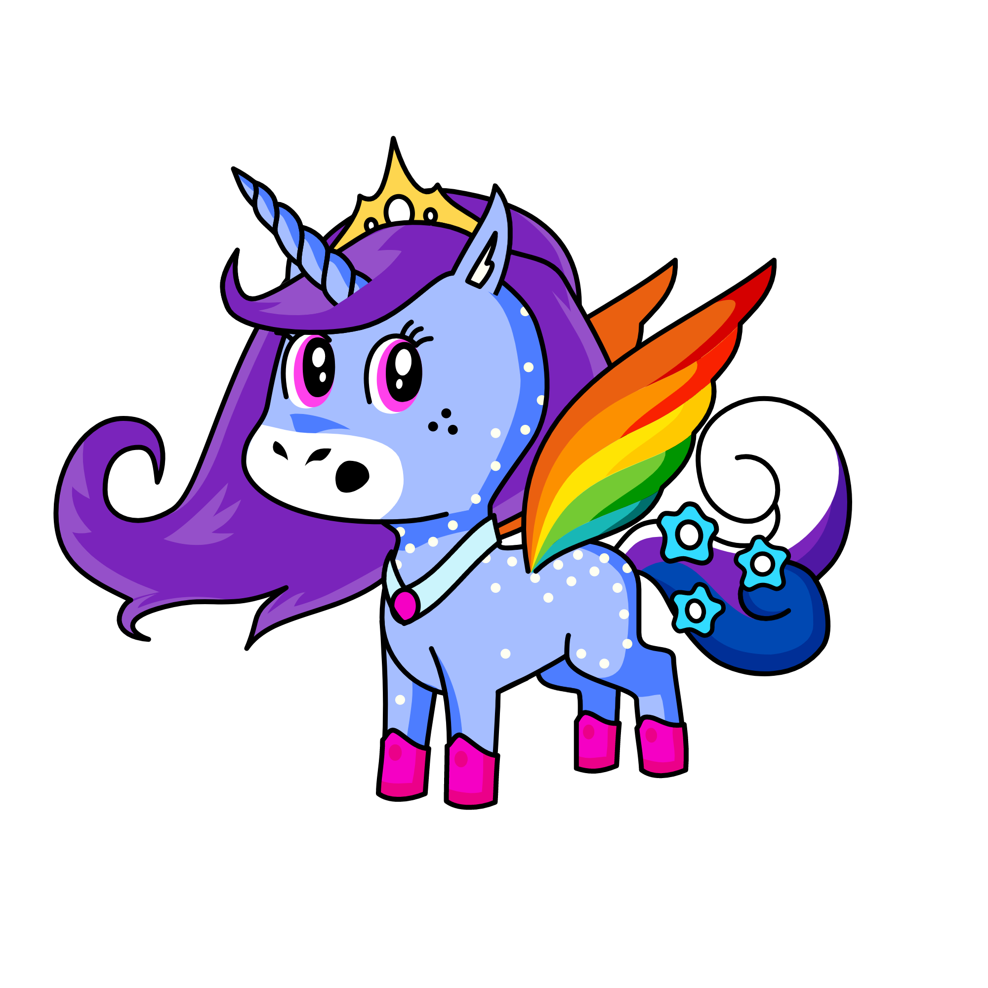 cookies and cream, the unicorn