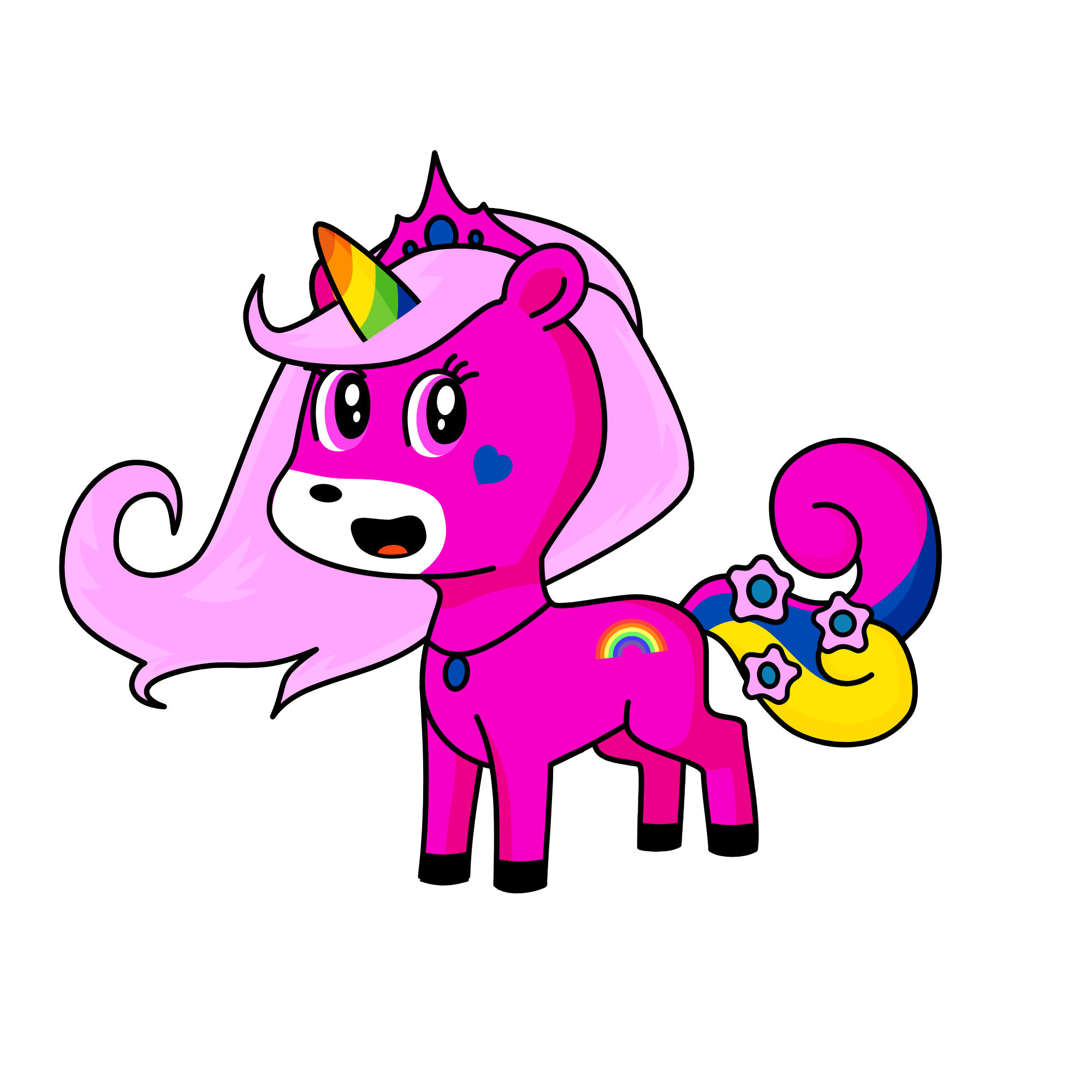 rosecorn, the unicorn