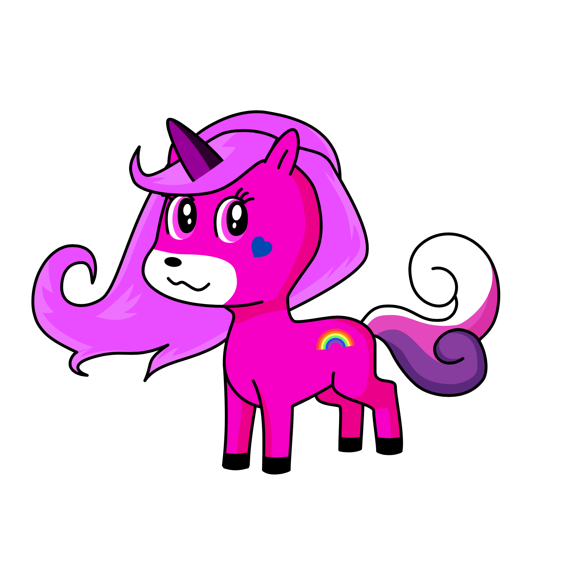 pinki pay, the unicorn