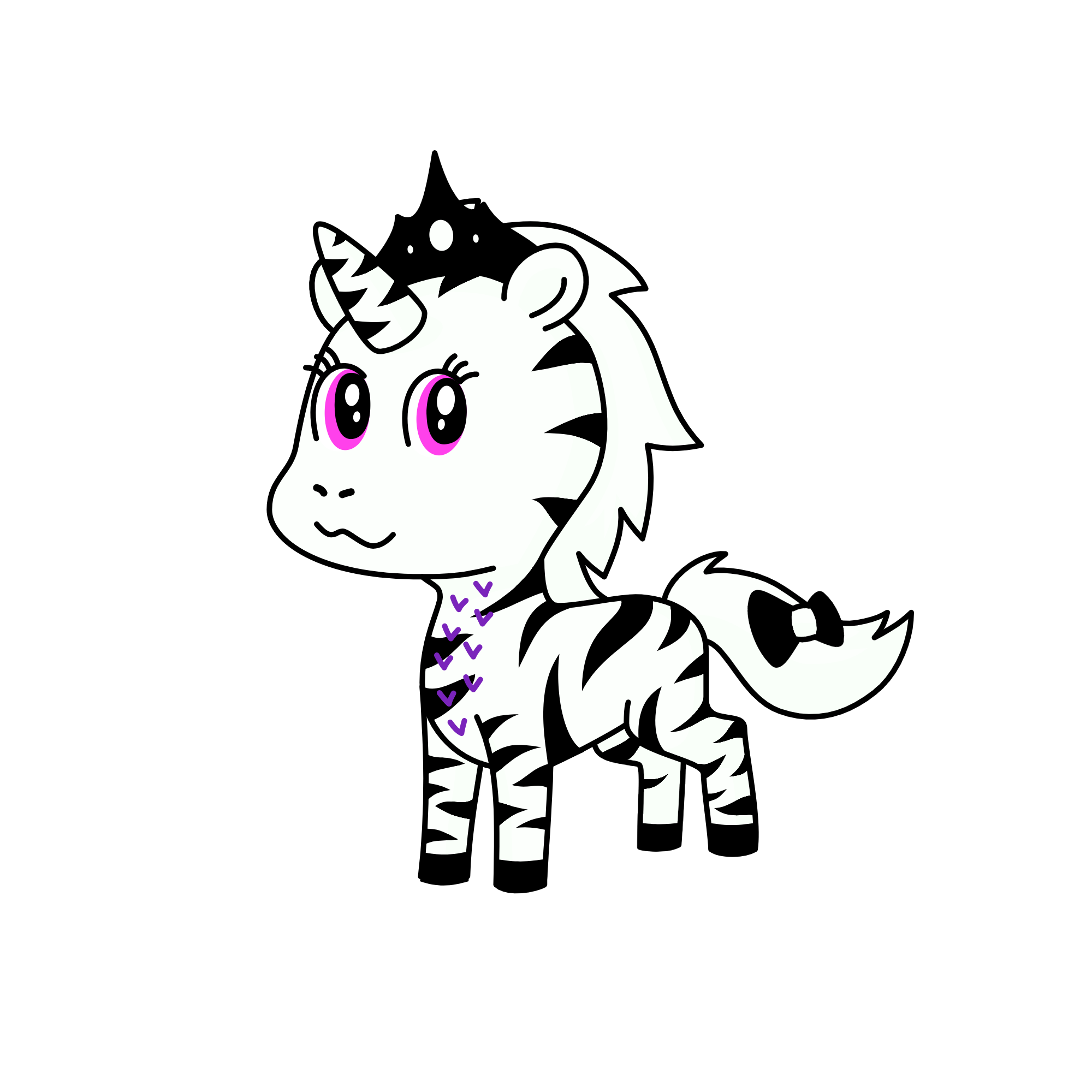 Queen ZeeBee, the unicorn