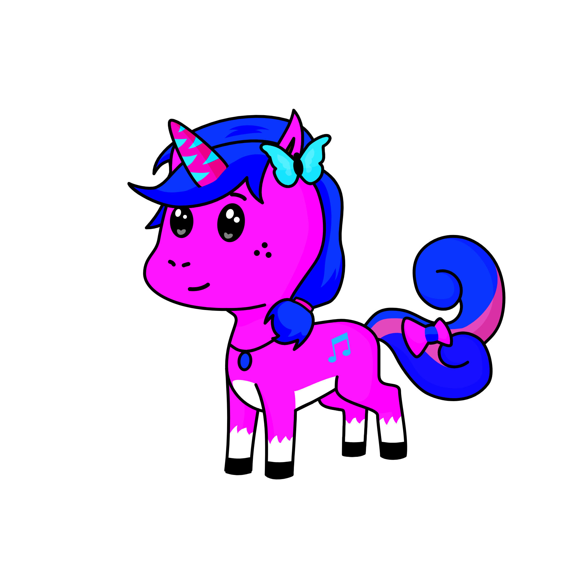 moon, the unicorn