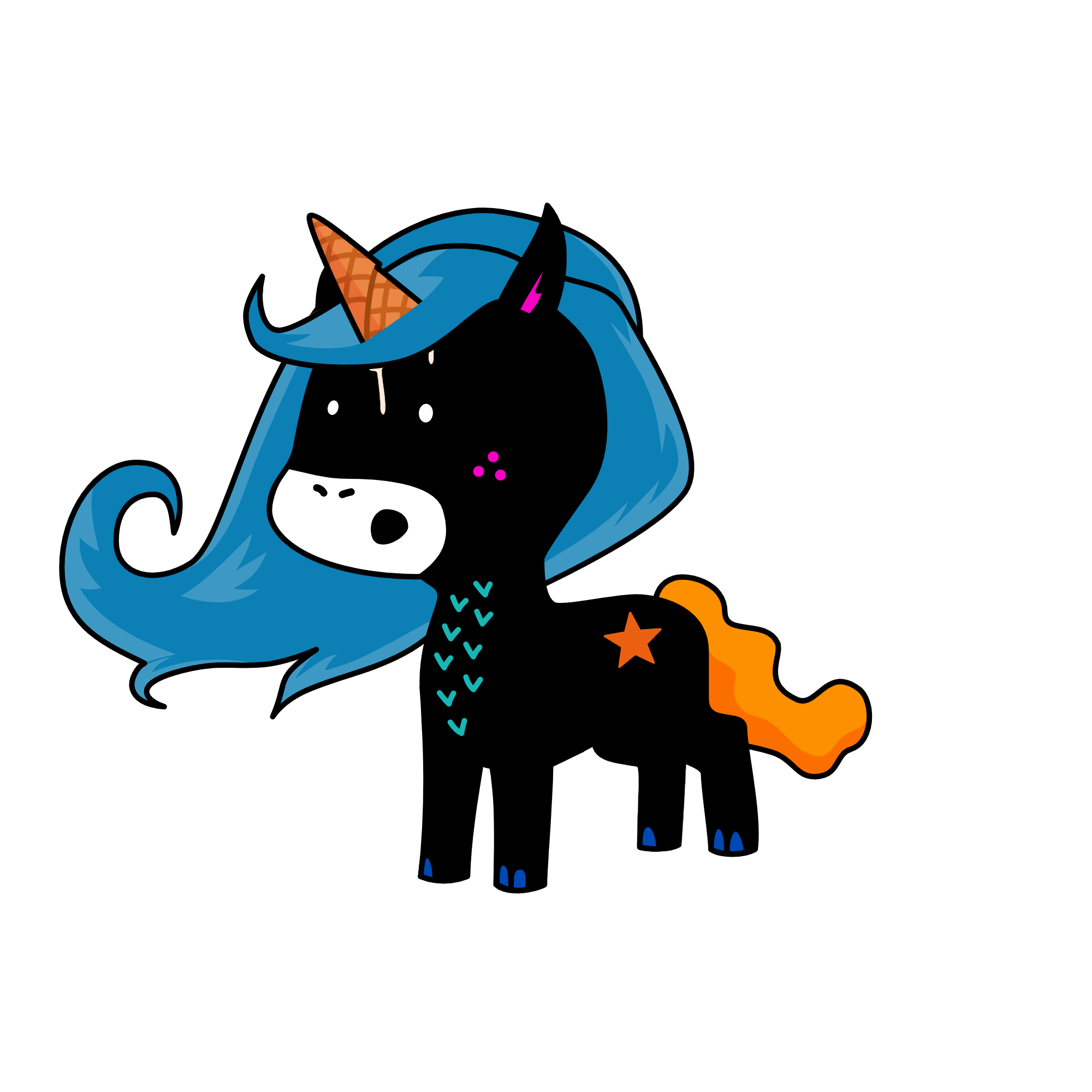 8uy7hujik, the unicorn