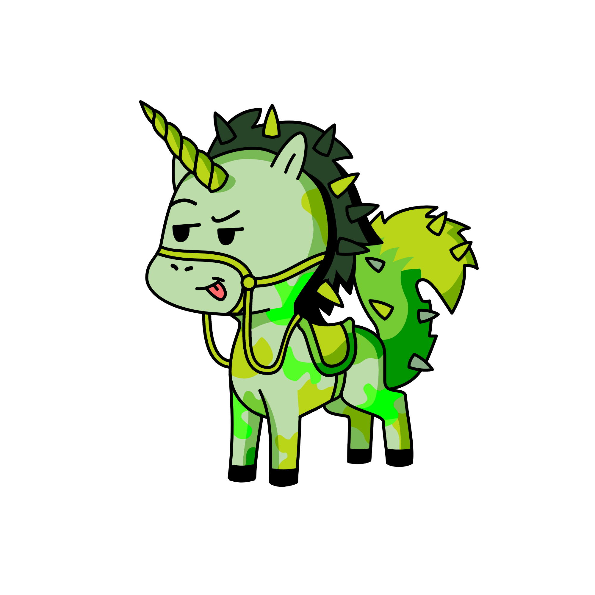 King Greenhorn, the unicorn