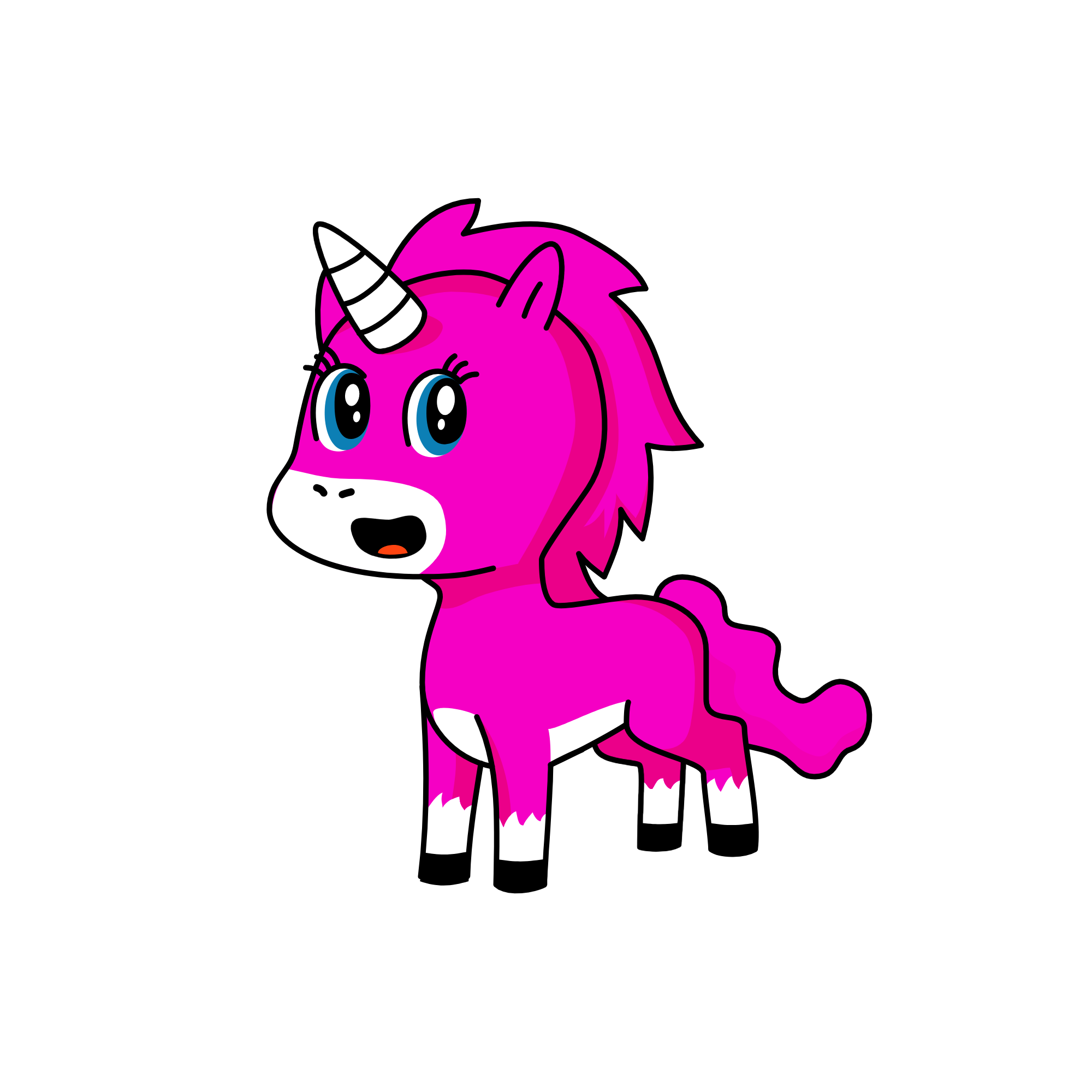 pinkie pie, the unicorn