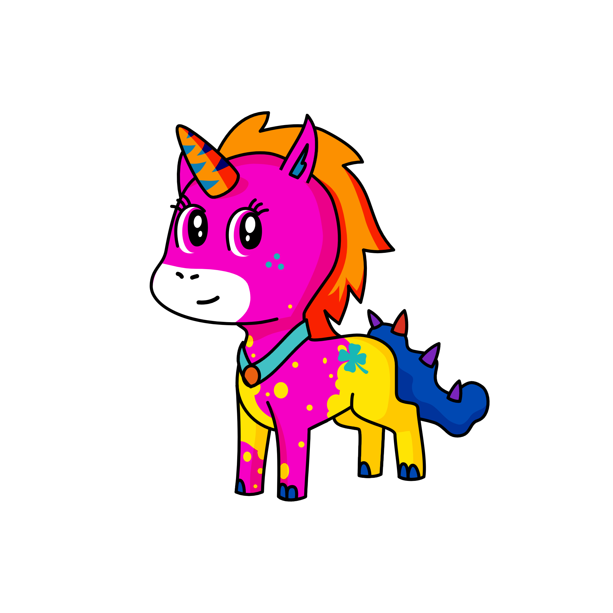 hi, the unicorn