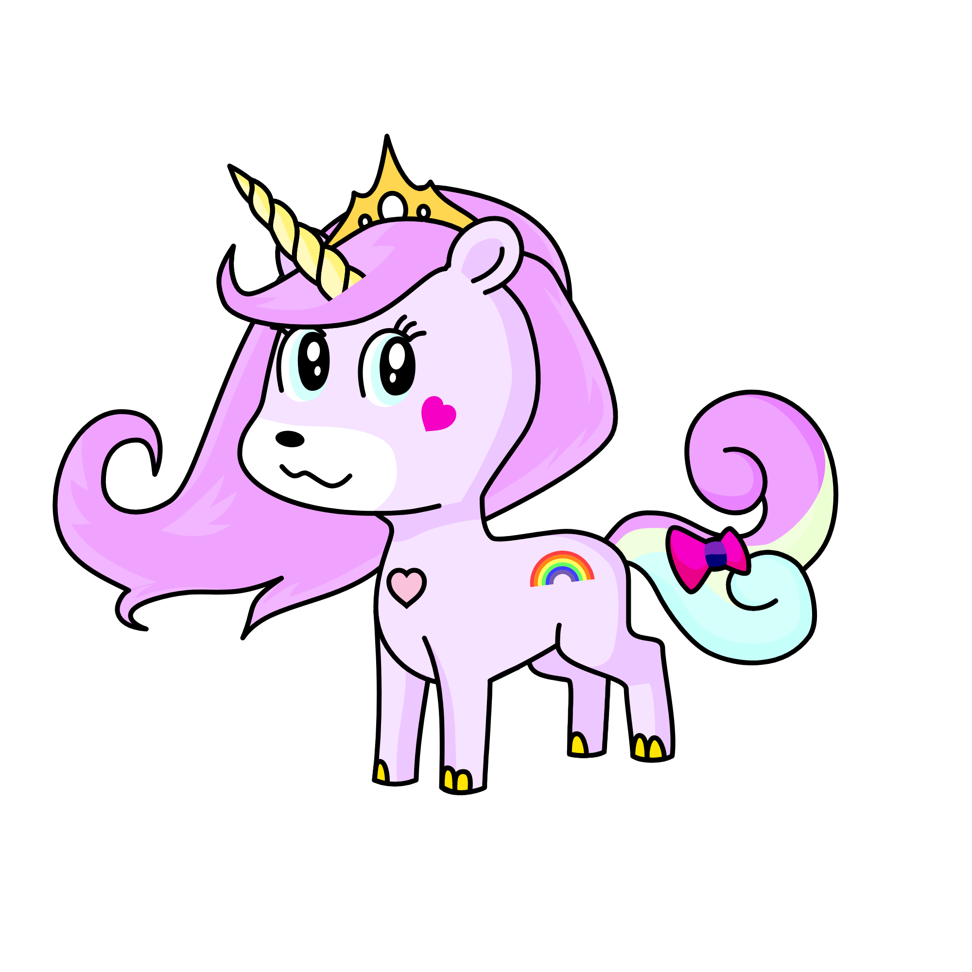 Unikitty, the unicorn